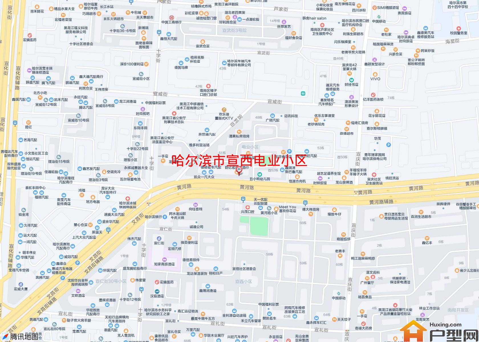 宣西电业小区小区 - 户型网