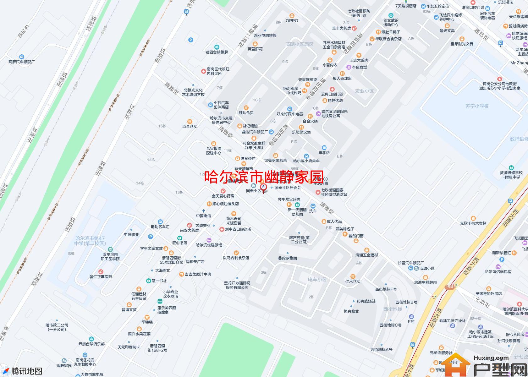 幽静家园小区 - 户型网