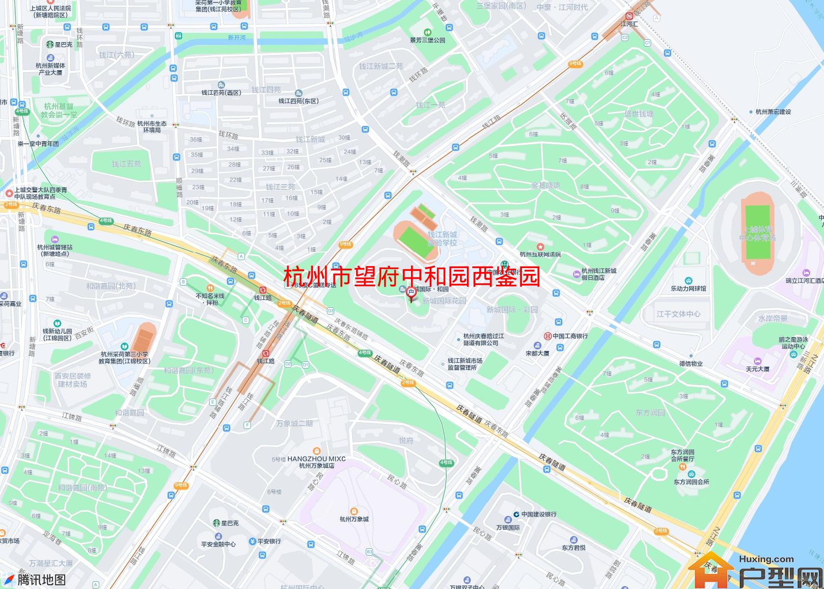 望府中和园西鉴园小区 - 户型网