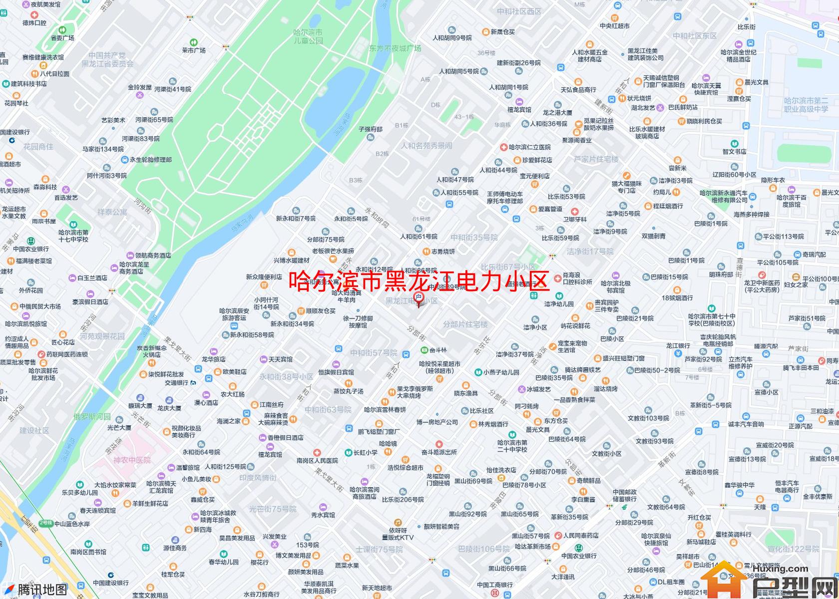 黑龙江电力小区小区 - 户型网