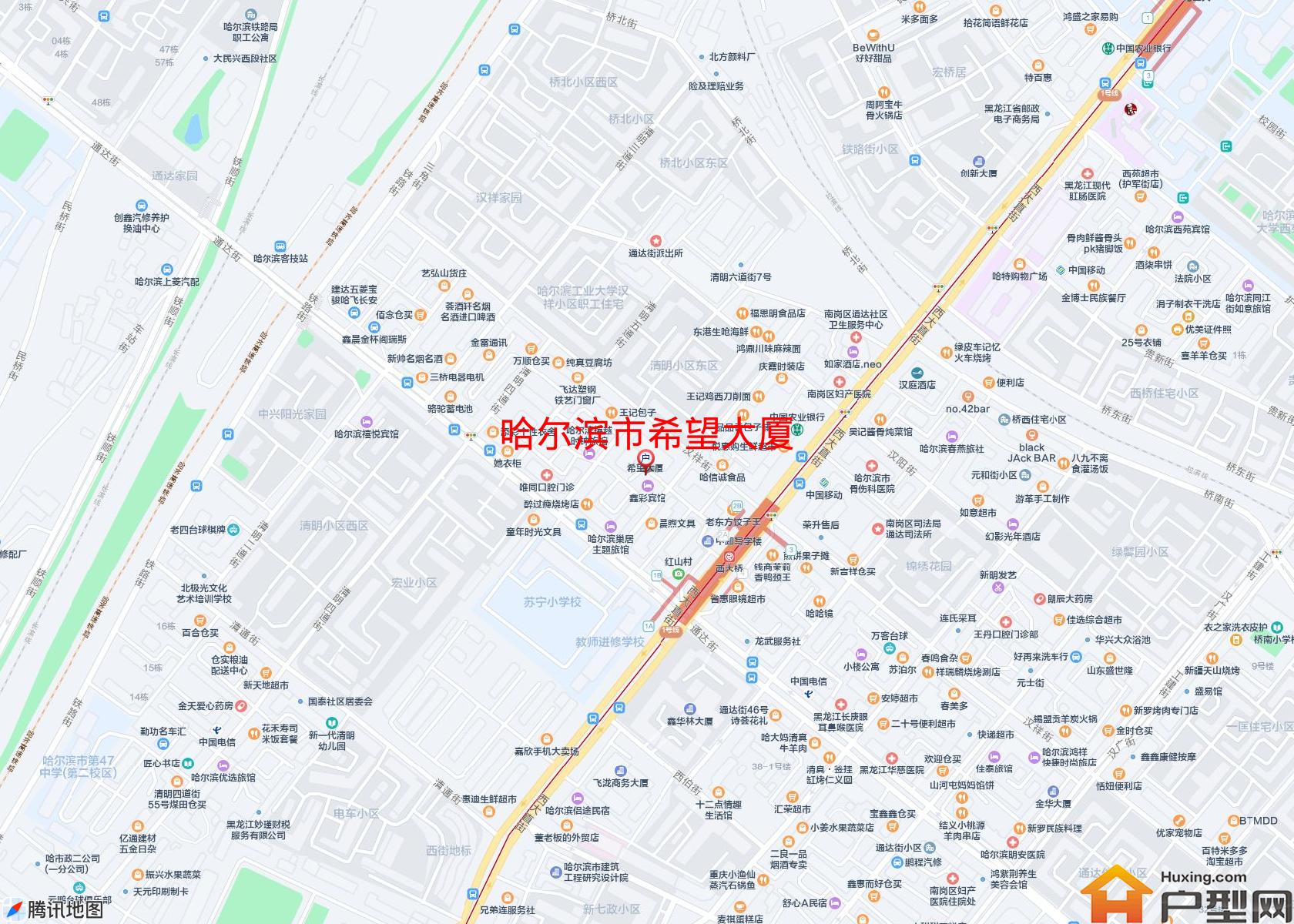 希望大厦小区 - 户型网