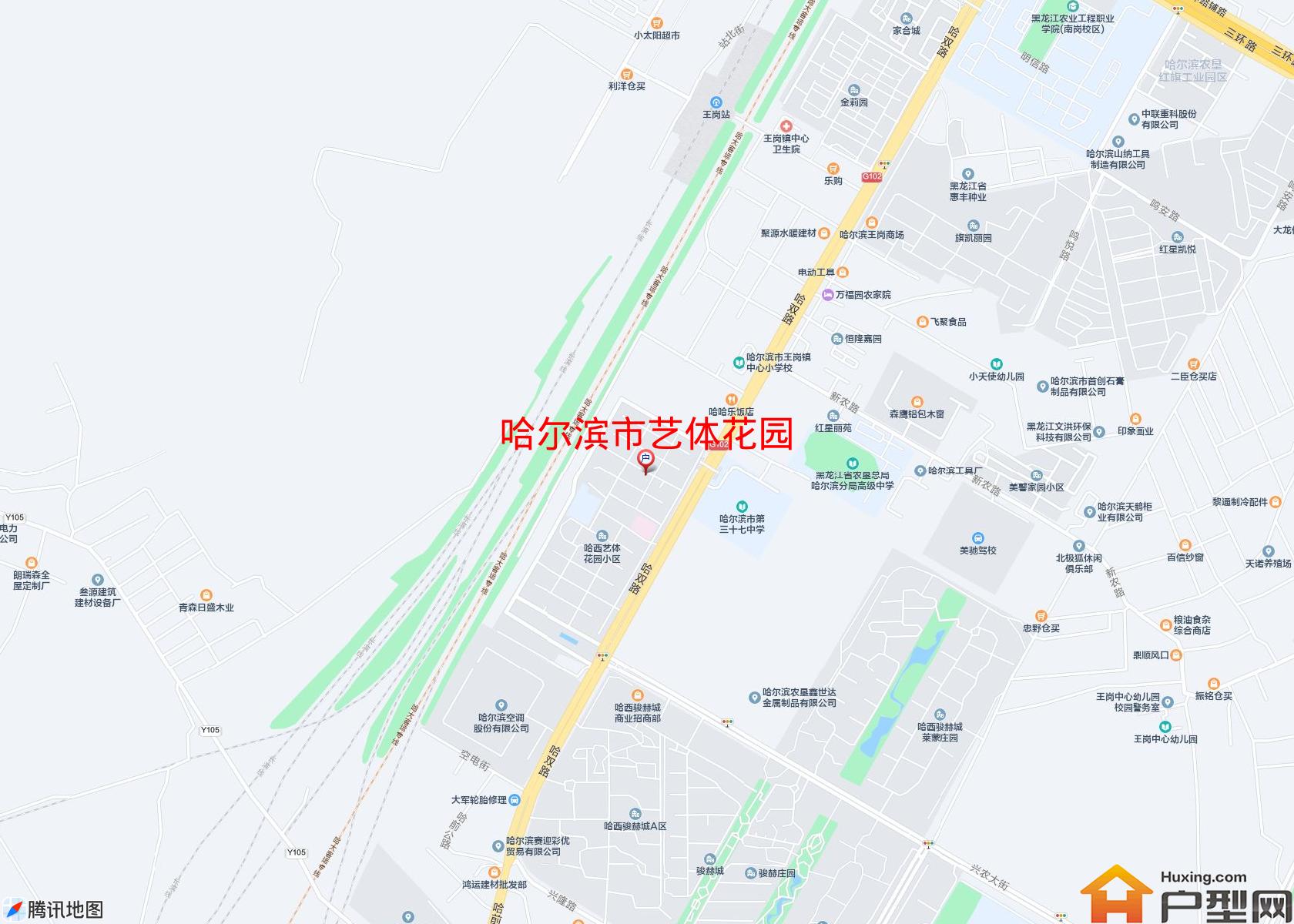 艺体花园小区 - 户型网