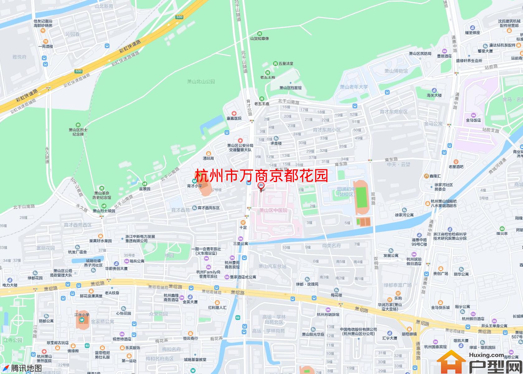 万商京都花园小区 - 户型网