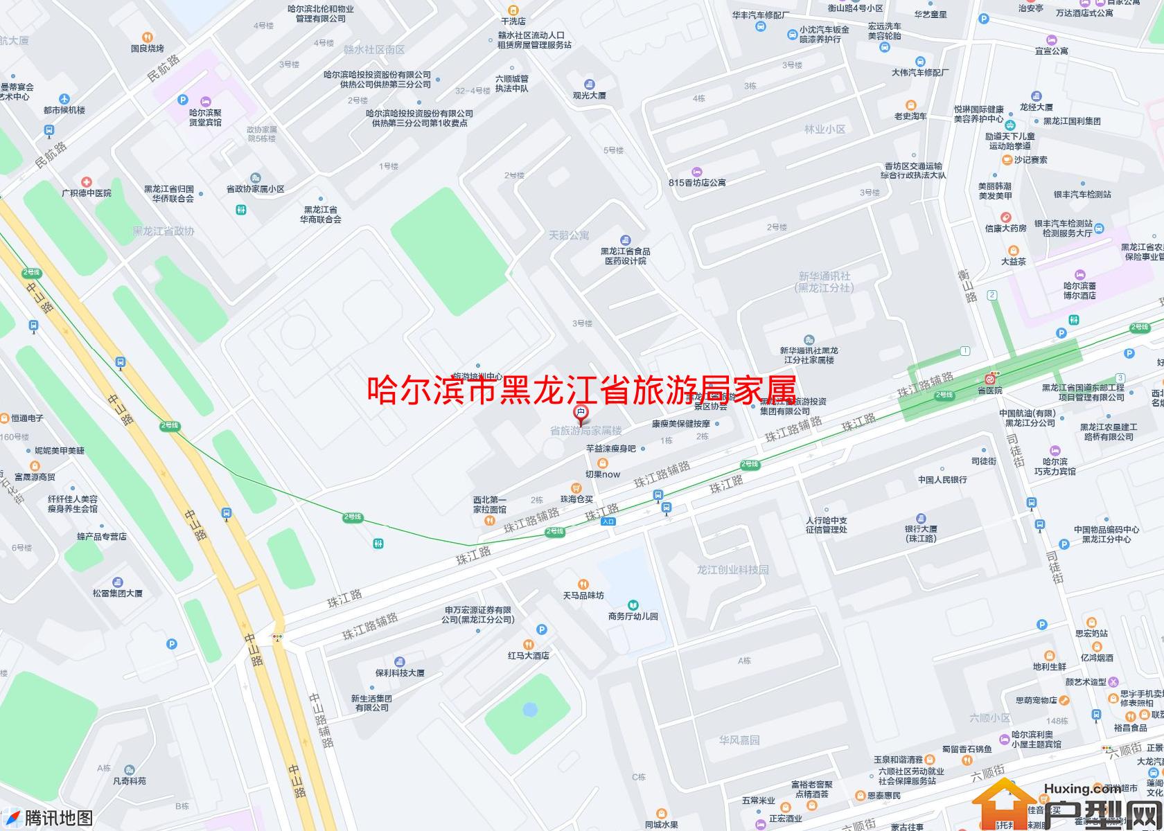 黑龙江省旅游局家属楼小区 - 户型网