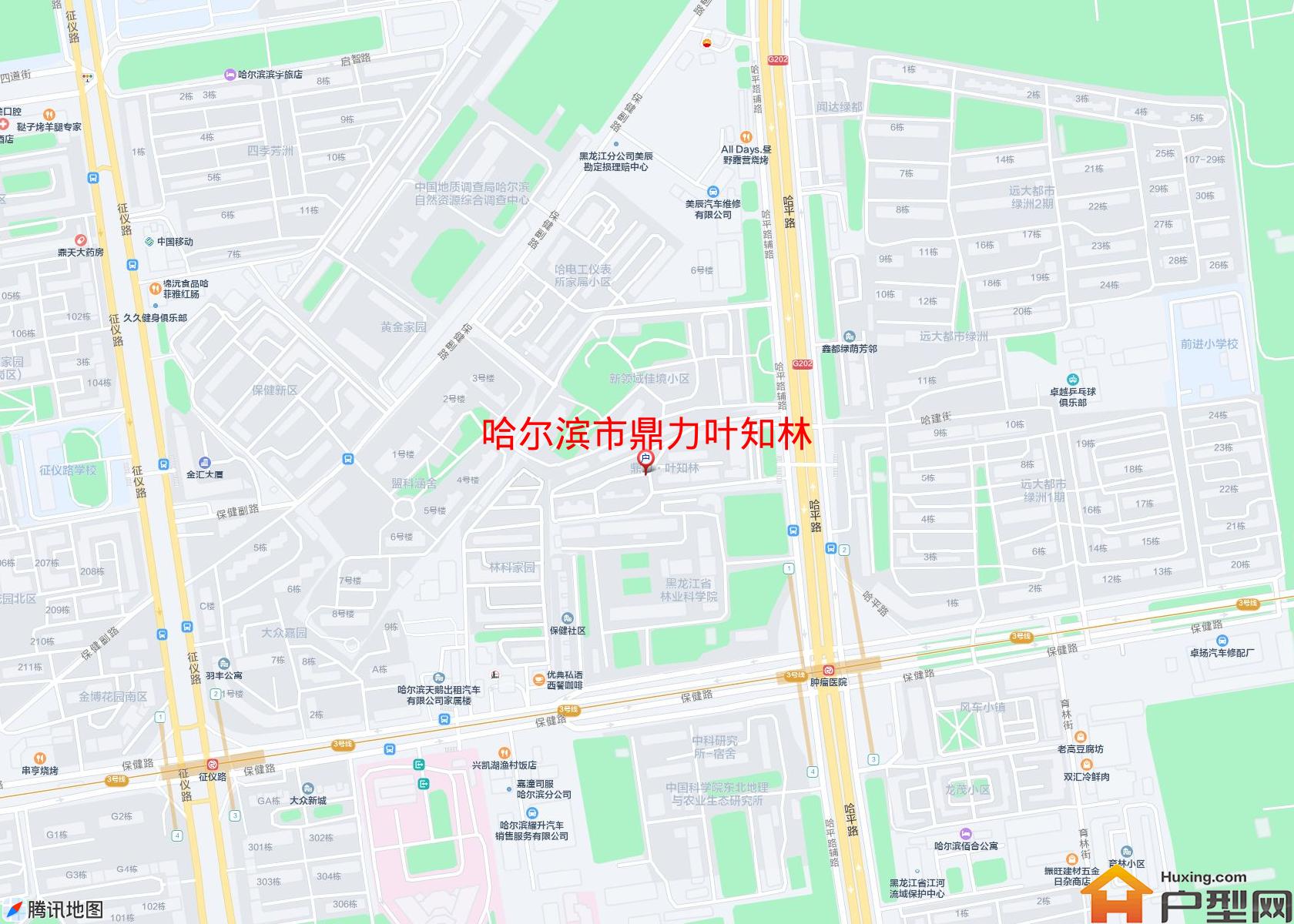 鼎力叶知林小区 - 户型网