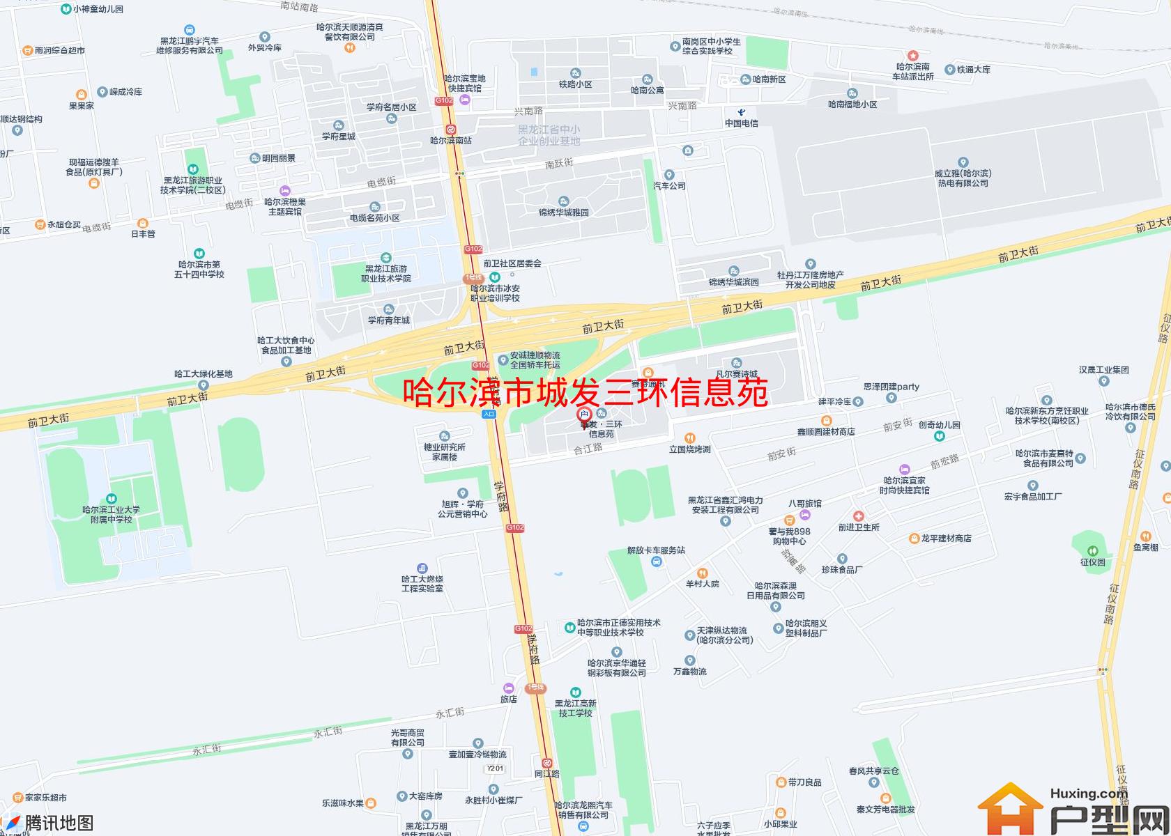 城发三环信息苑小区 - 户型网