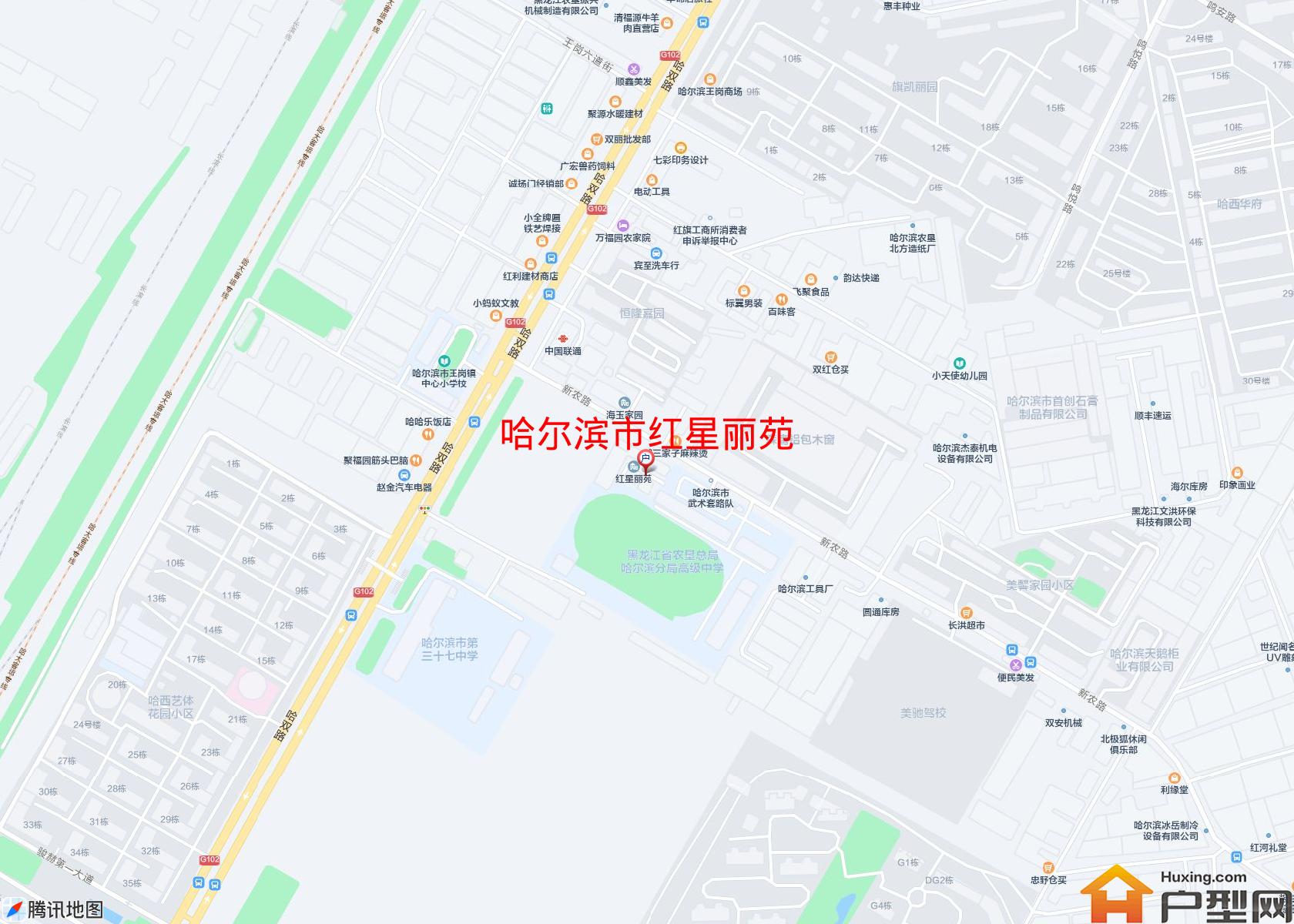 红星丽苑小区 - 户型网