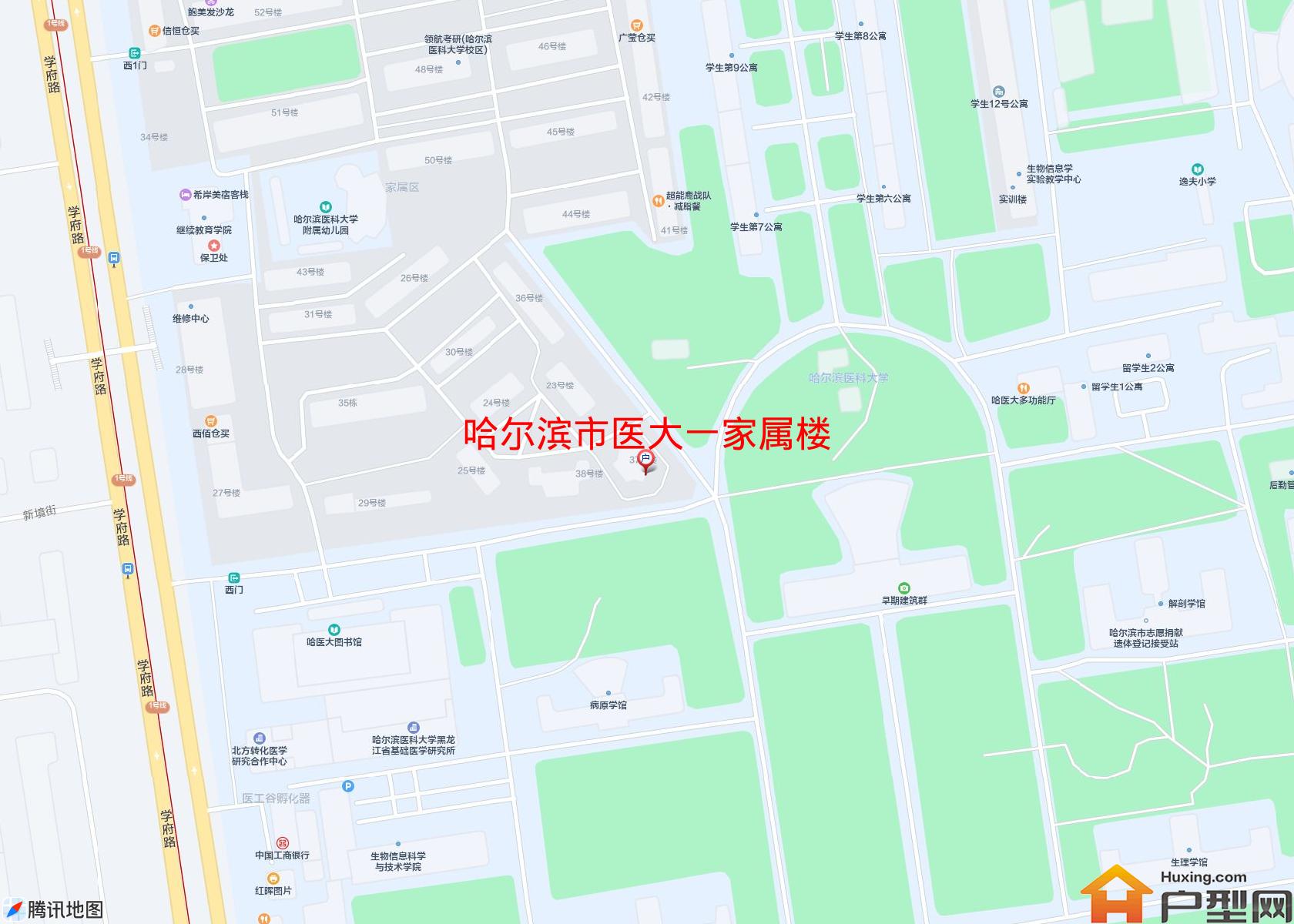医大一家属楼小区 - 户型网