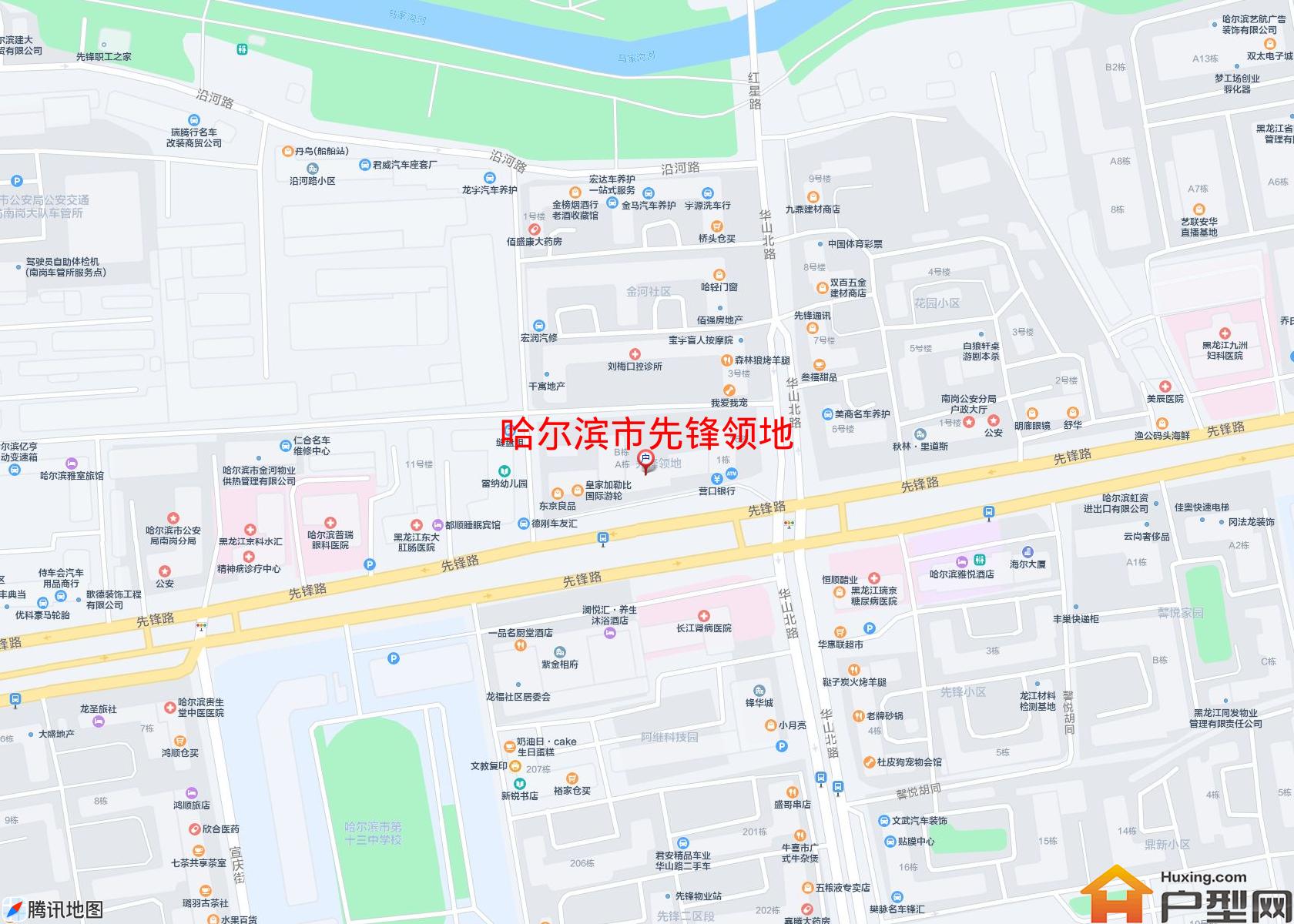 先锋领地小区 - 户型网