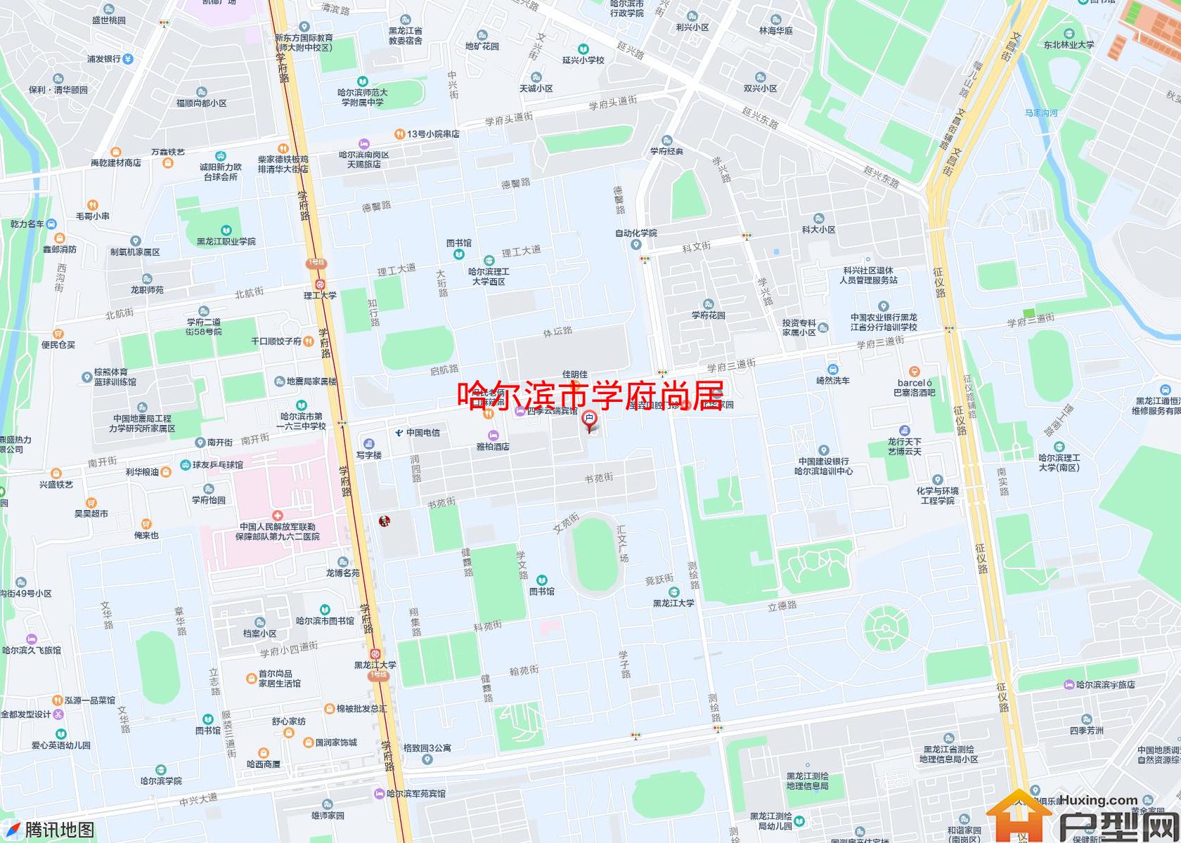 学府尚居小区 - 户型网