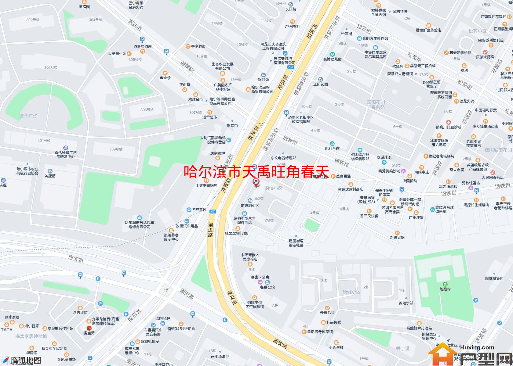 天禹旺角春天小区 - 户型网