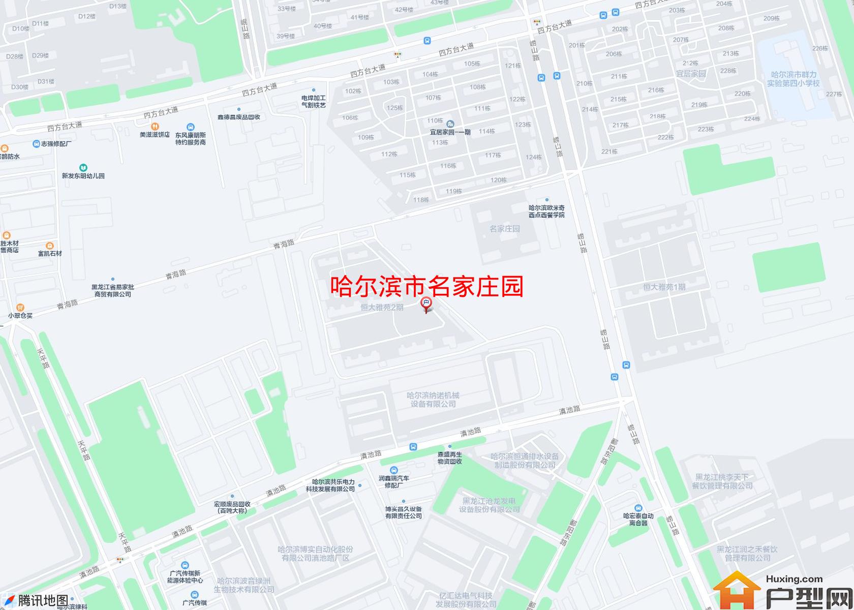 名家庄园小区 - 户型网 名家庄园小区 - 户型网