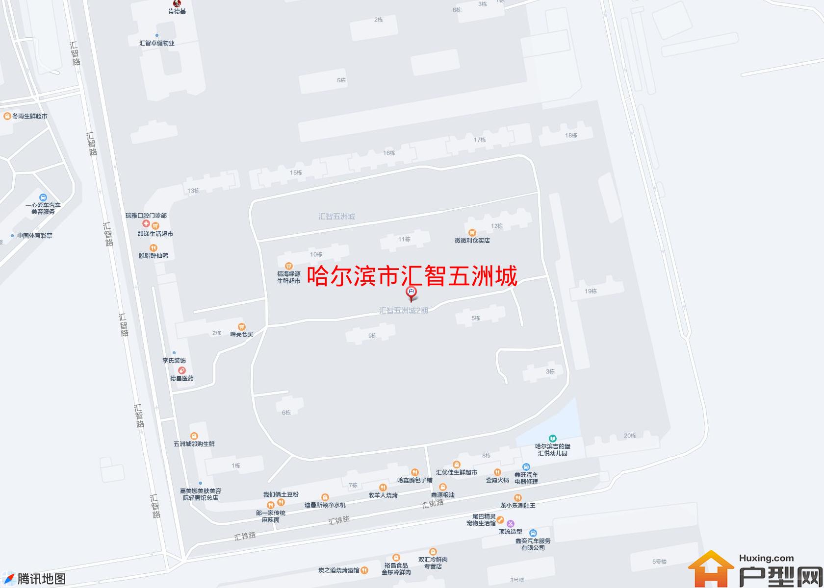 汇智五洲城小区 - 户型网 汇智五洲城小区 - 户型网