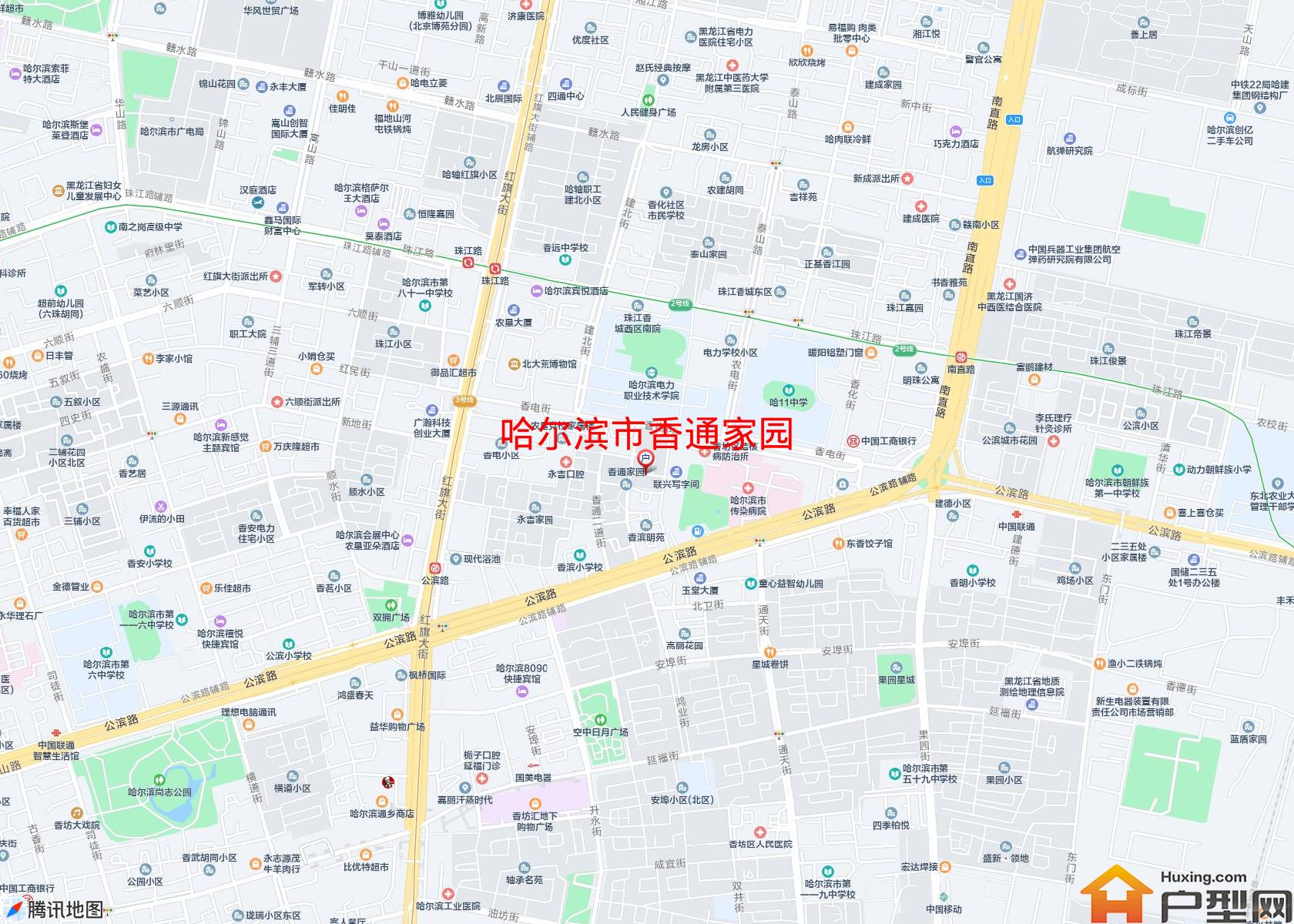 香通家园小区 - 户型网