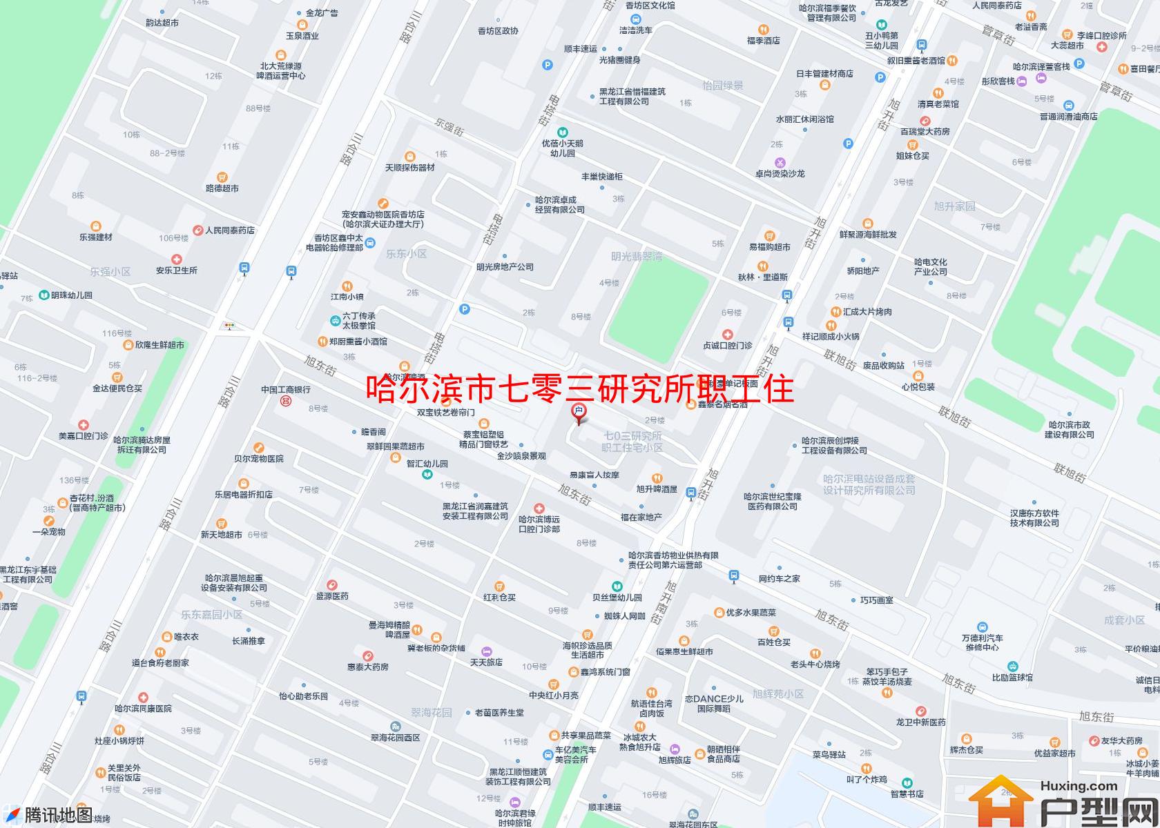 七零三研究所职工住宅小区小区 - 户型网