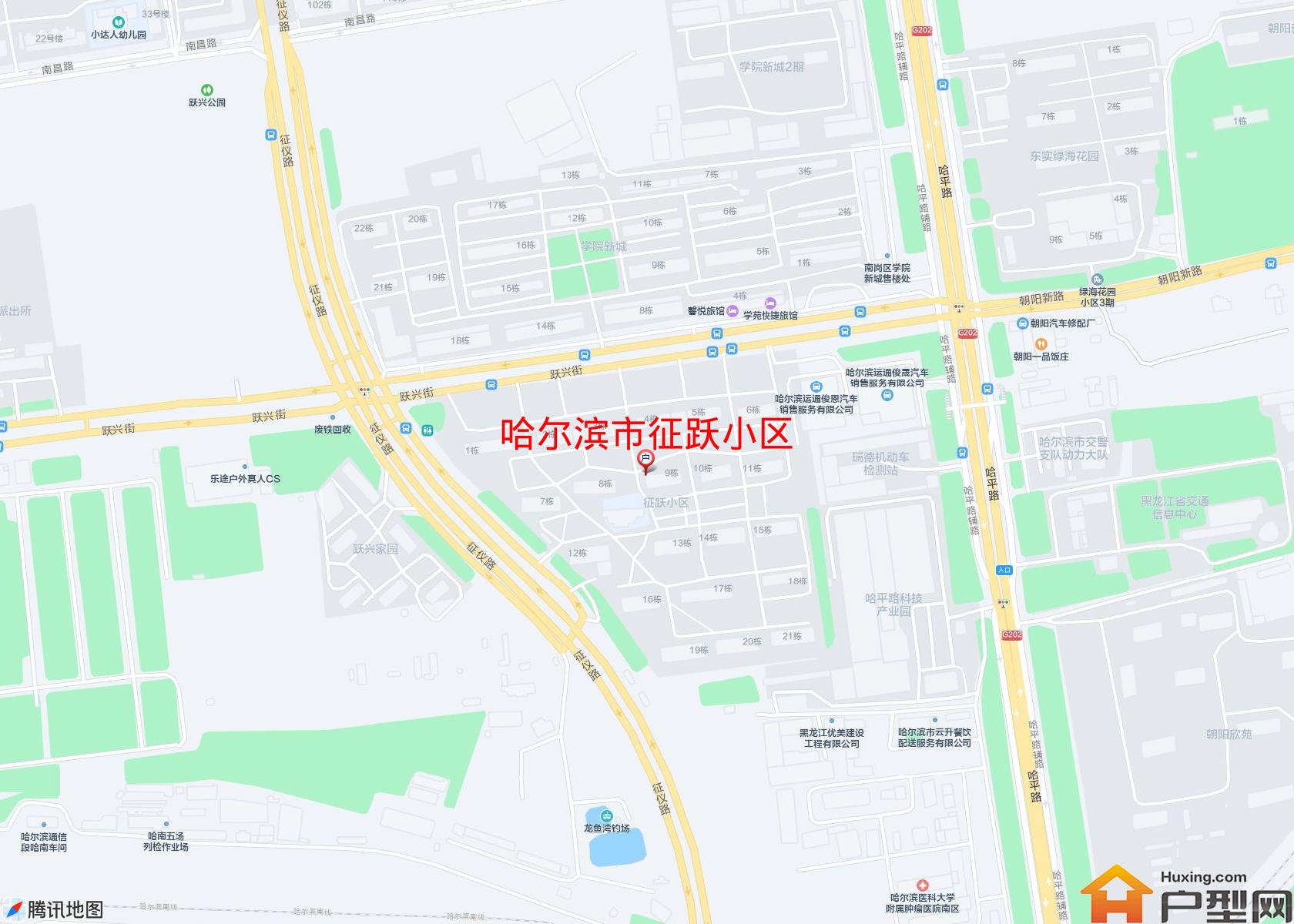 征跃小区小区 - 户型网