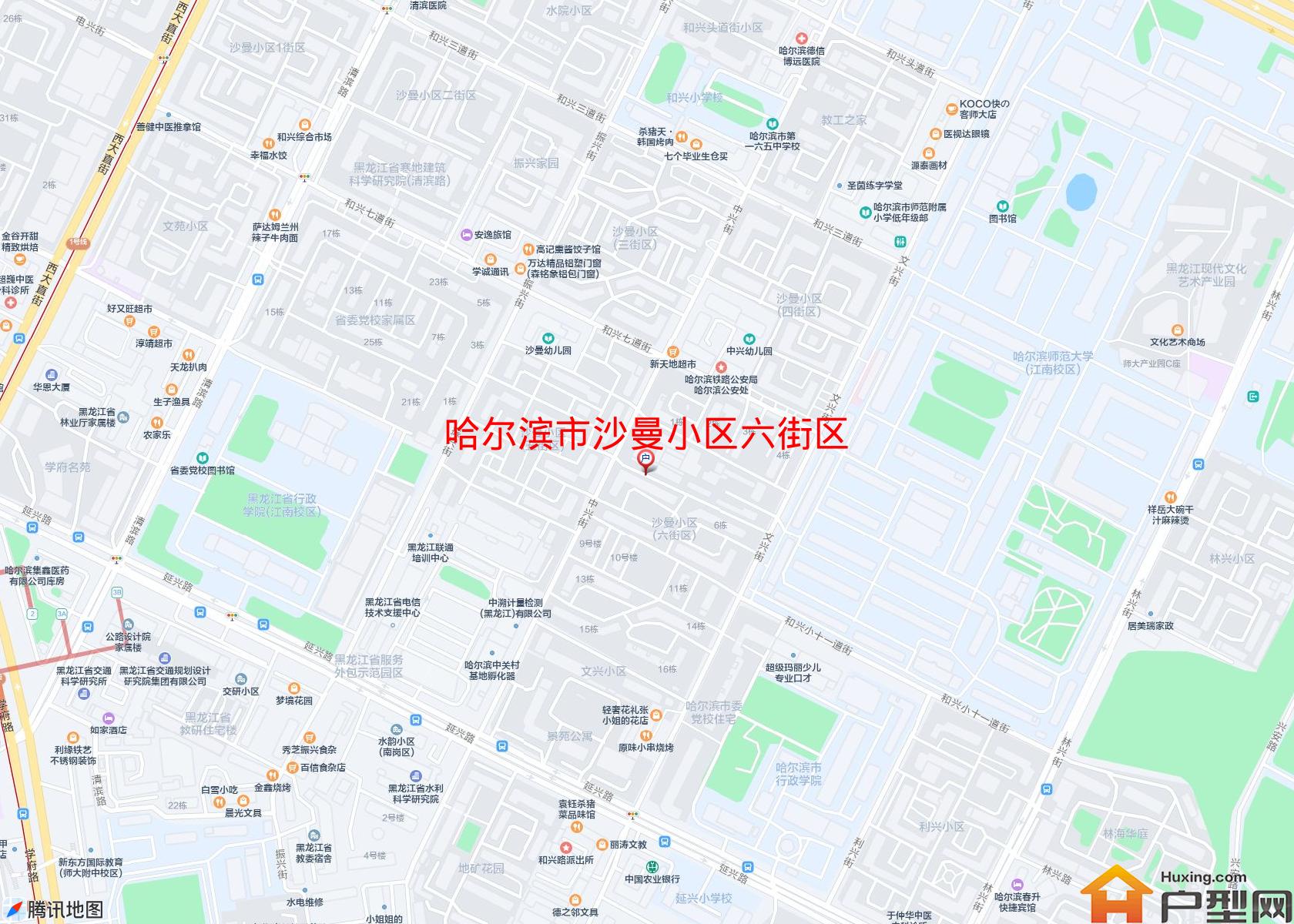 沙曼小区六街区小区 - 户型网