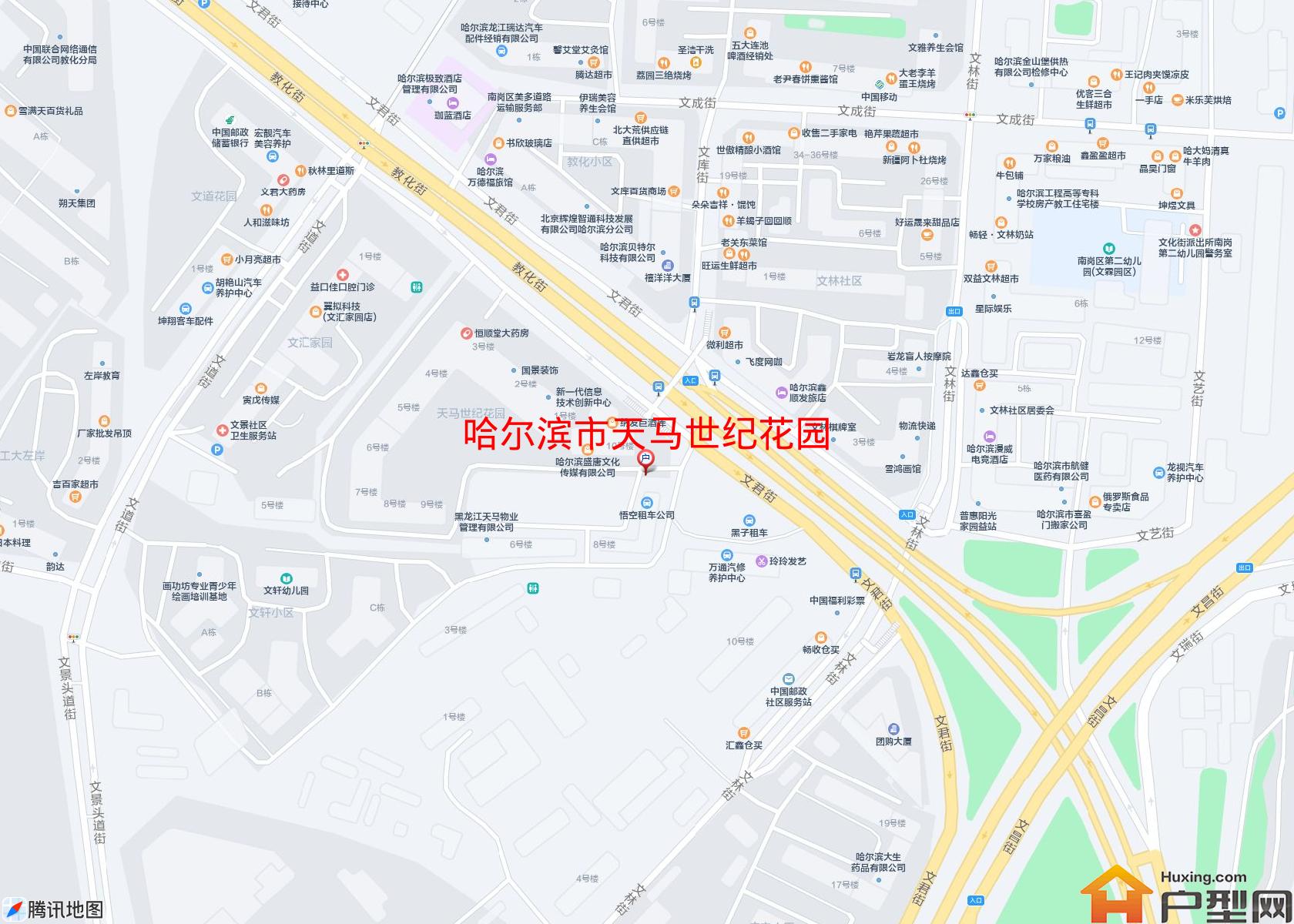 天马世纪花园小区 - 户型网