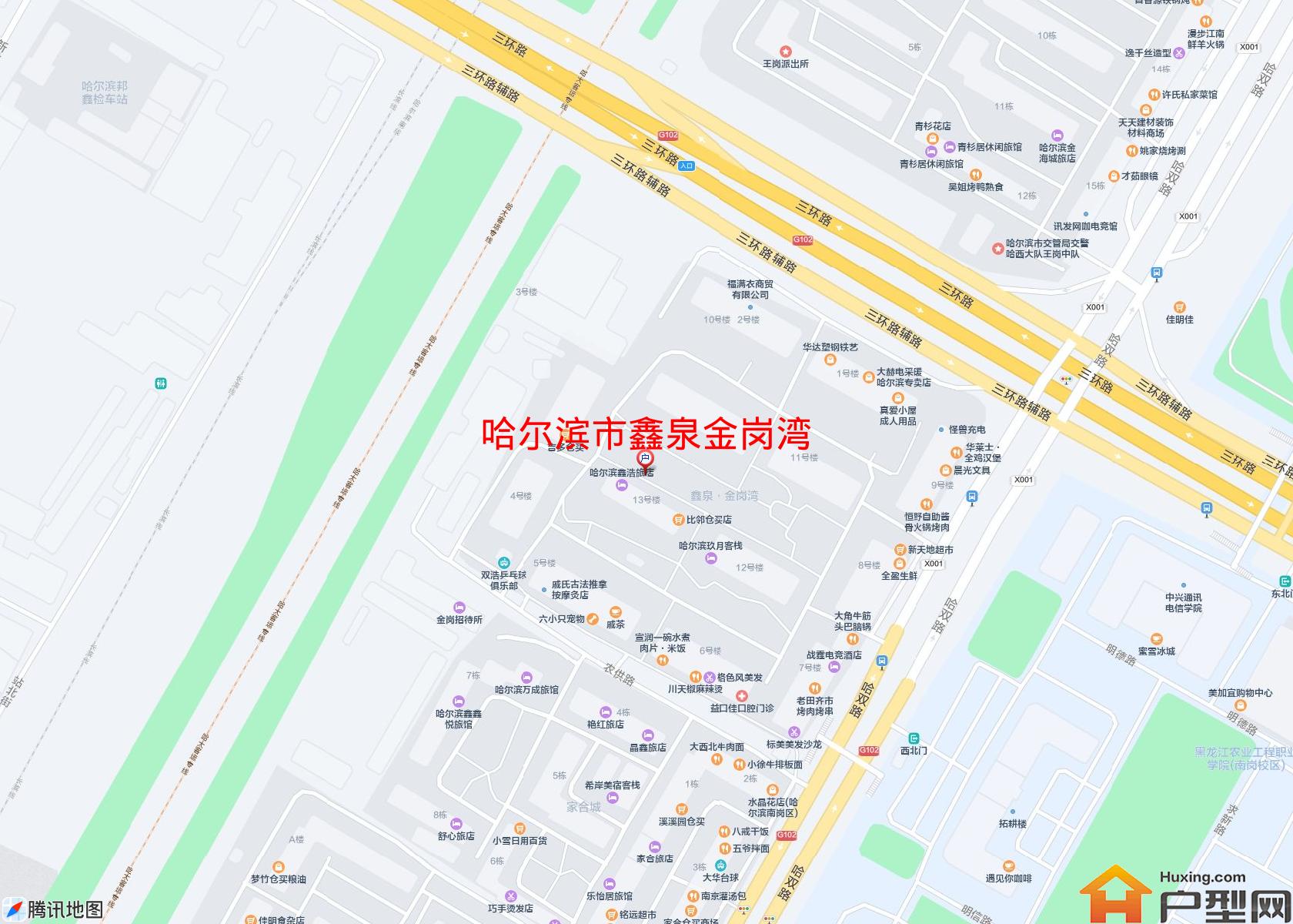 鑫泉金岗湾小区 - 户型网