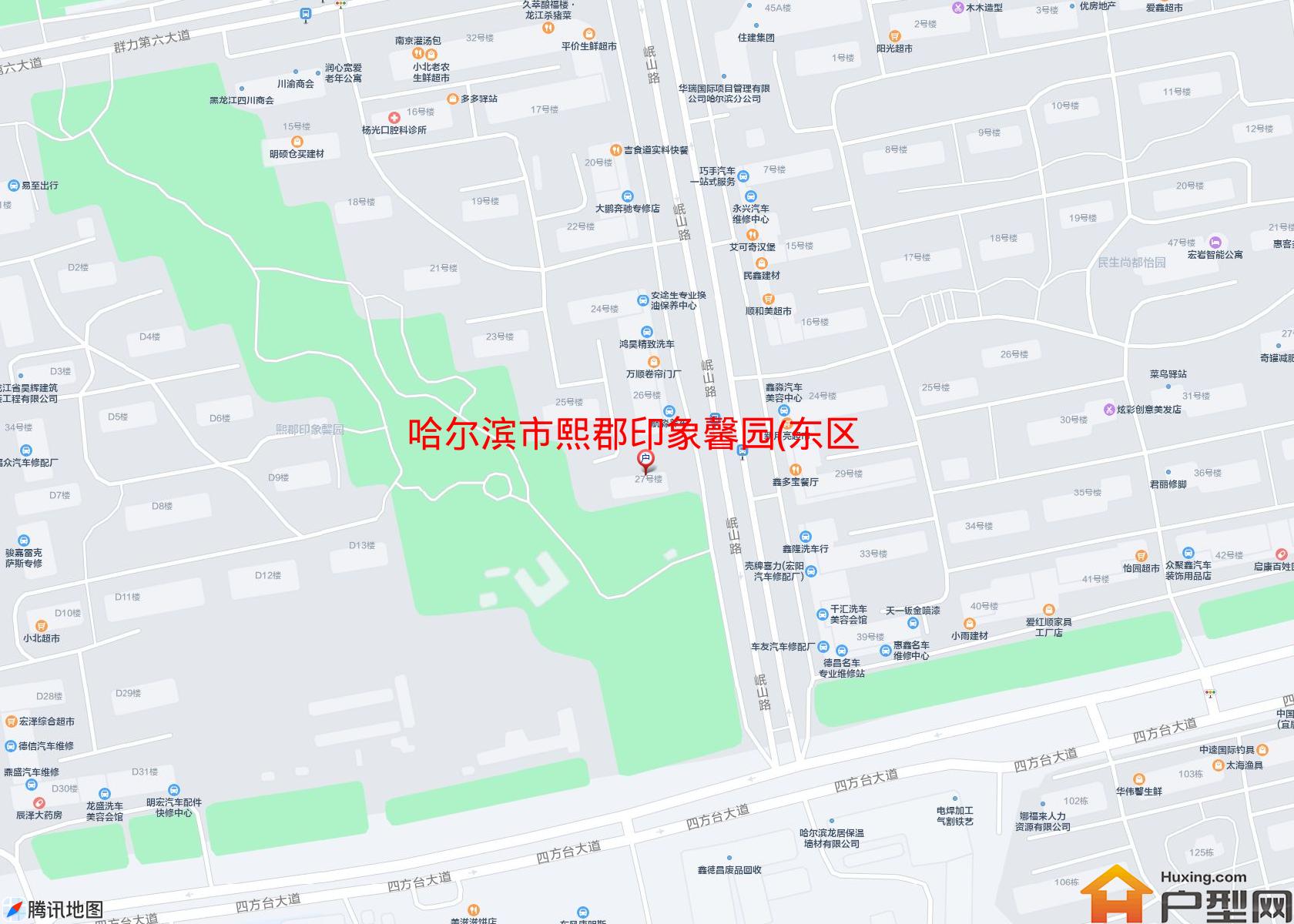 熙郡印象馨园(东区)小区 - 户型网