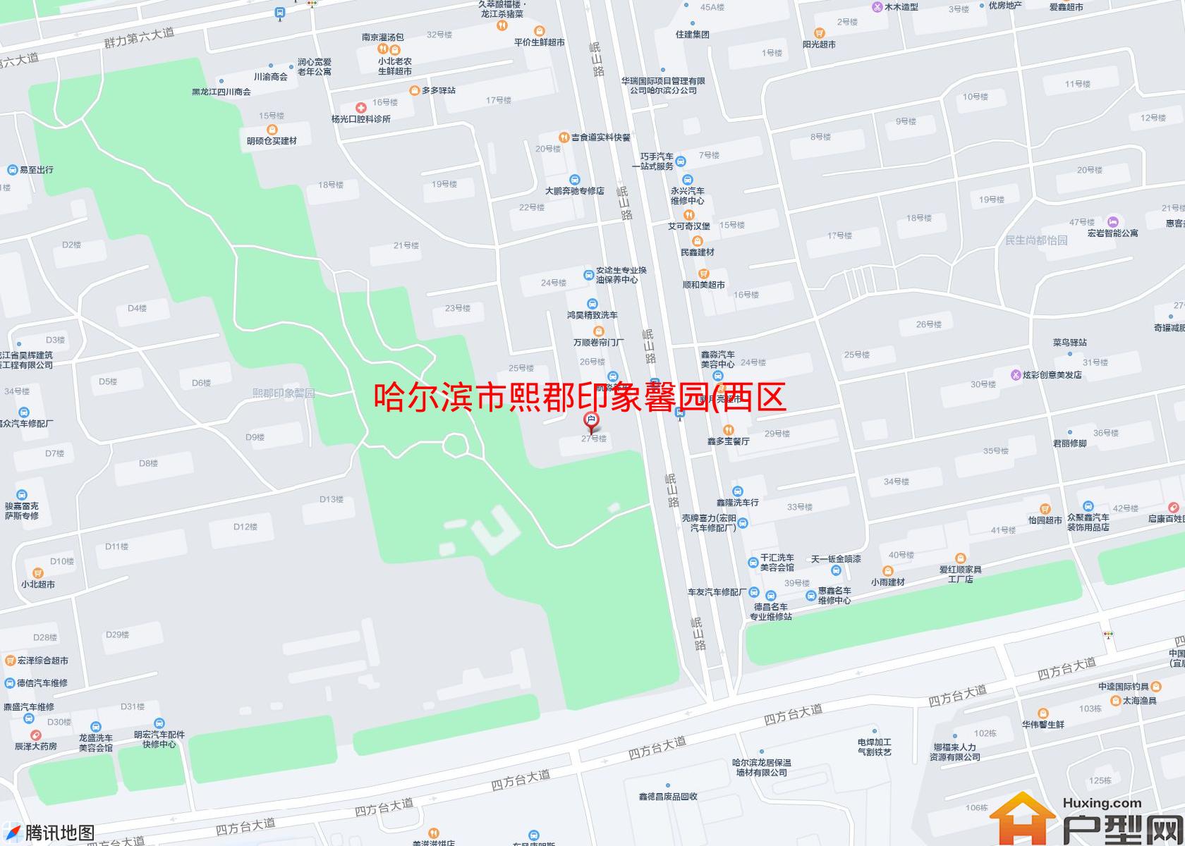 熙郡印象馨园(西区)小区 - 户型网