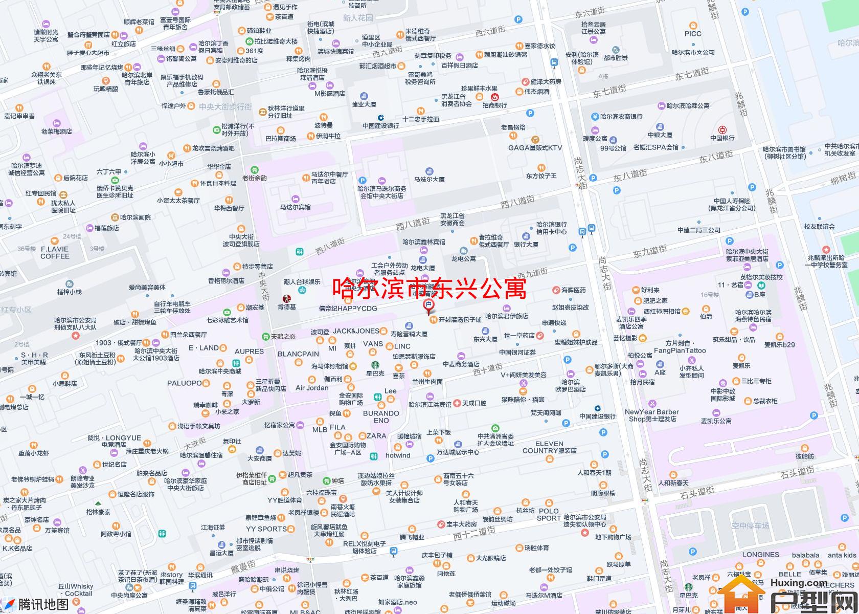 东兴公寓小区 - 户型网