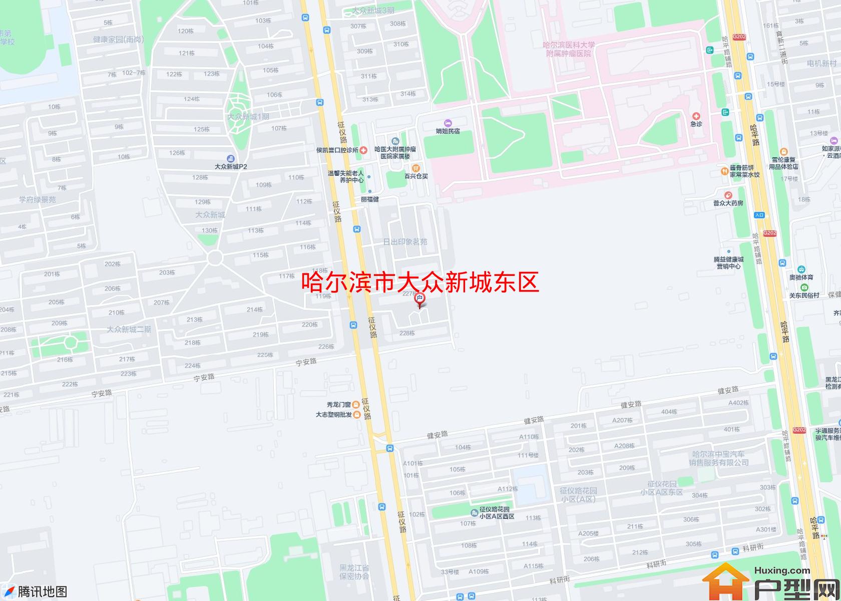大众新城东区小区 - 户型网