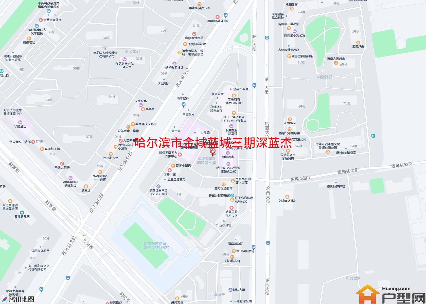 金域蓝城三期深蓝杰座小区 - 户型网