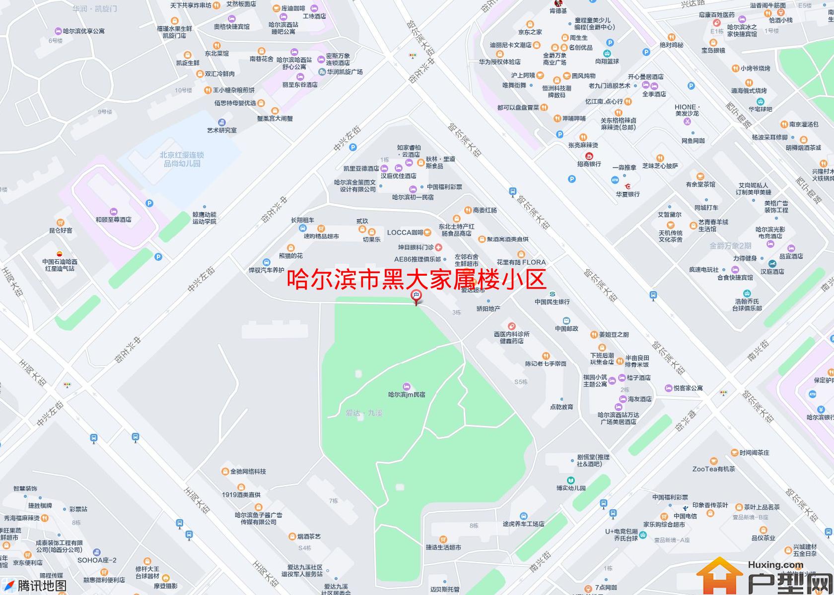 黑大家属楼小区小区 - 户型网