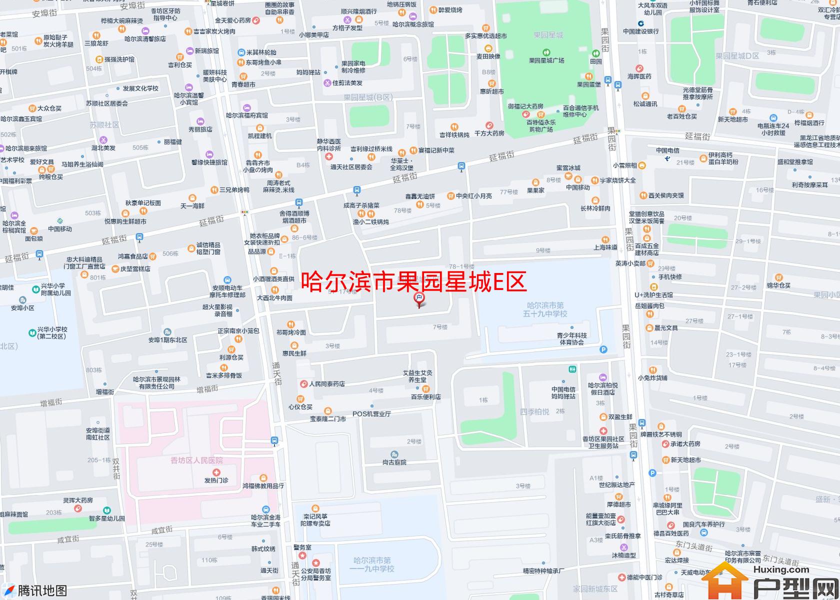 果园星城E区小区 - 户型网
