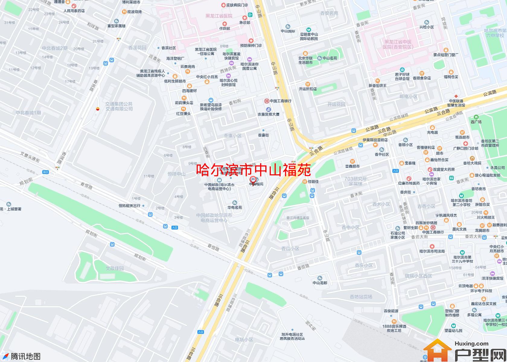 中山福苑小区 - 户型网