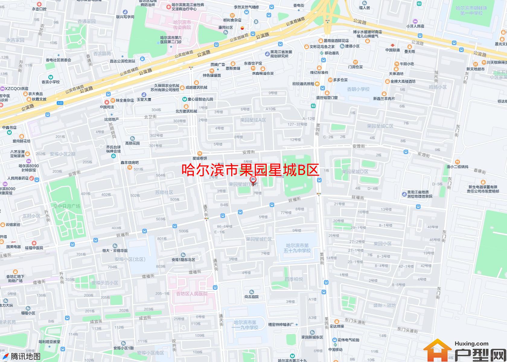 果园星城B区小区 - 户型网