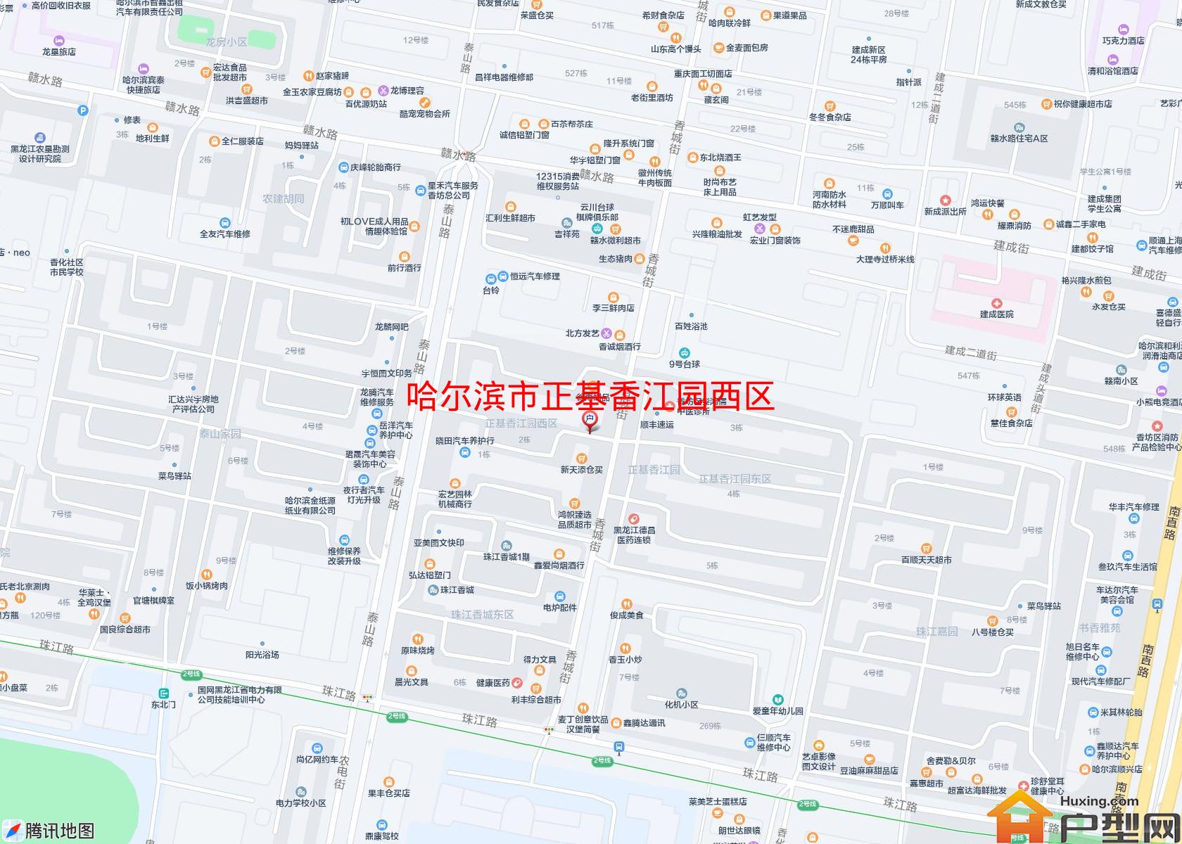 正基香江园西区小区 - 户型网