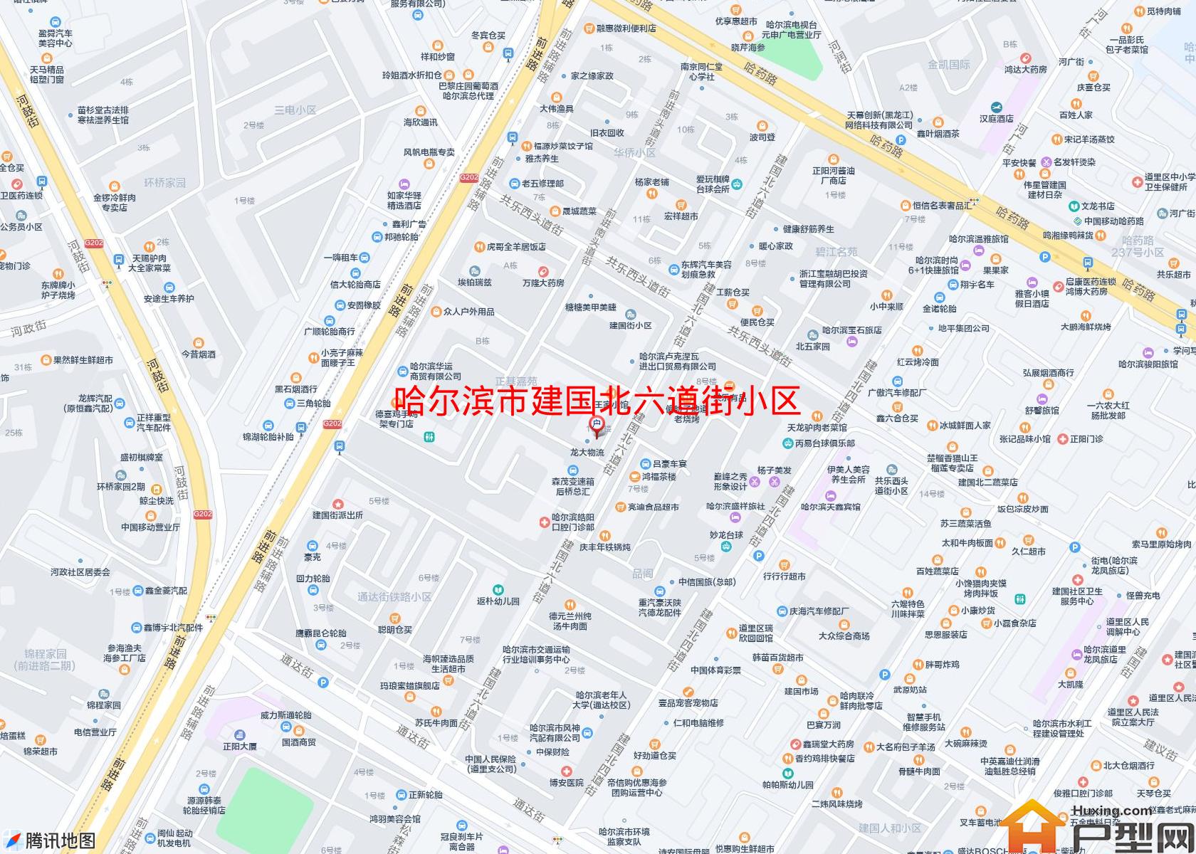 建国北六道街小区小区 - 户型网