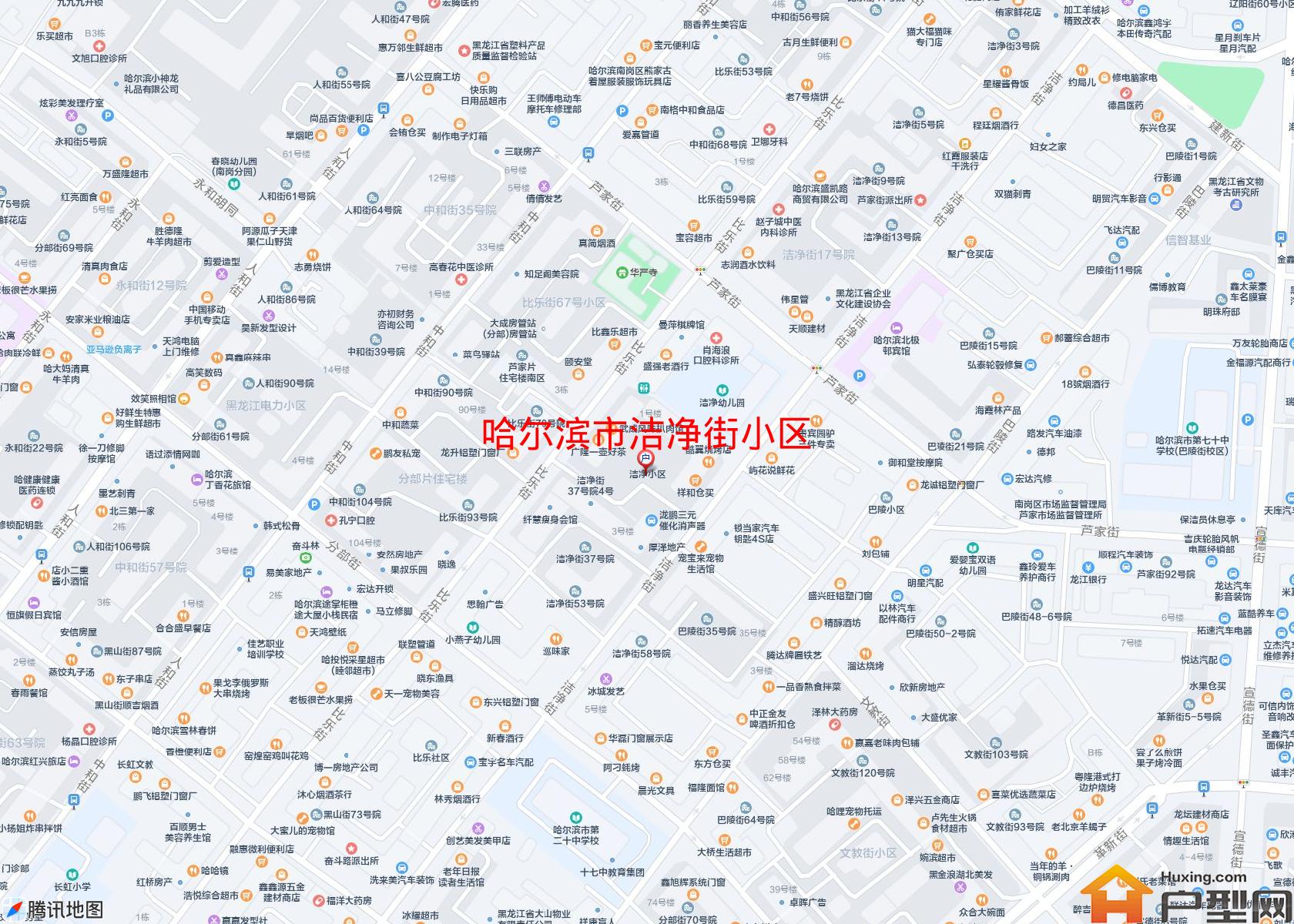 洁净街小区小区 - 户型网