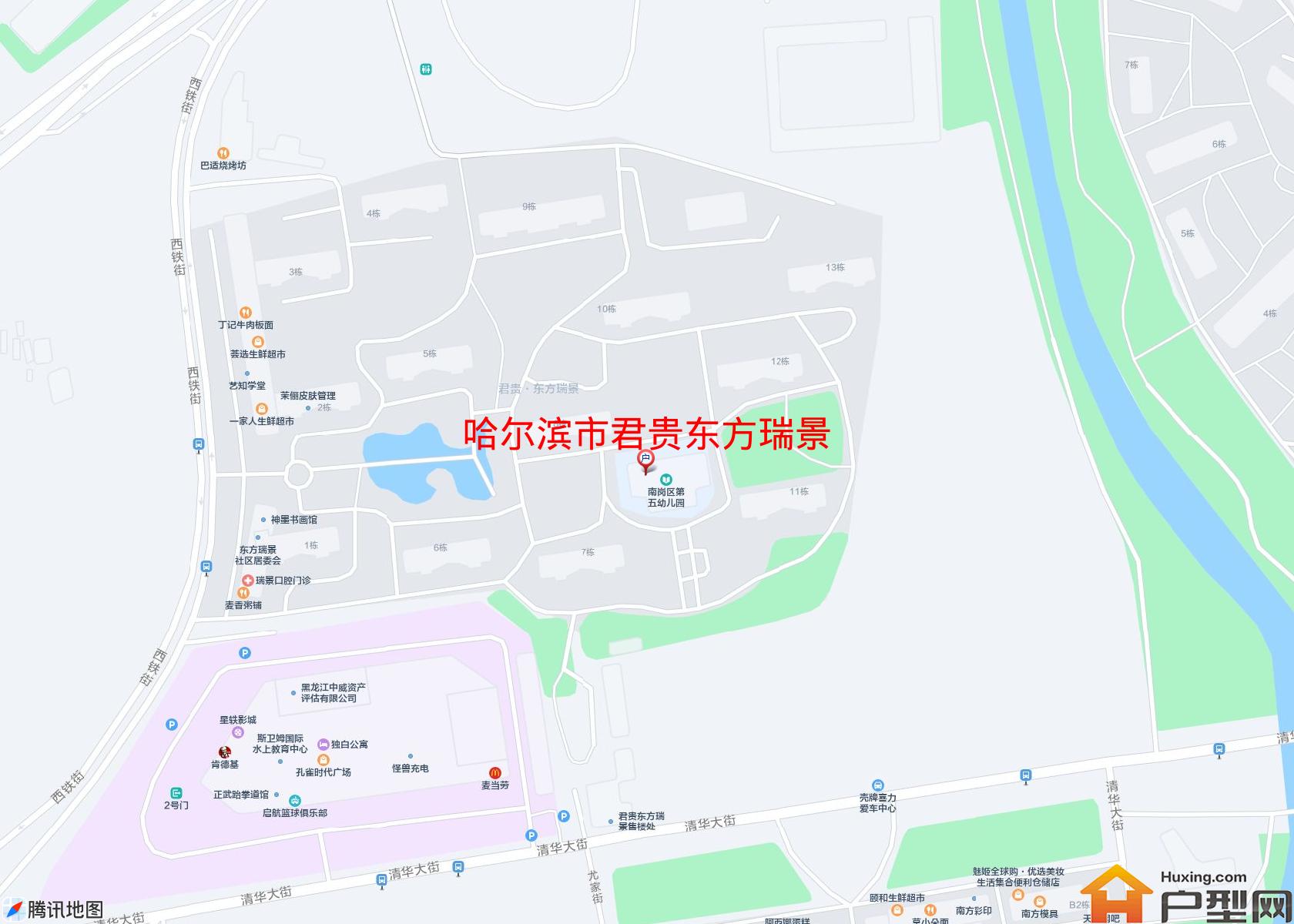 君贵东方瑞景小区 - 户型网