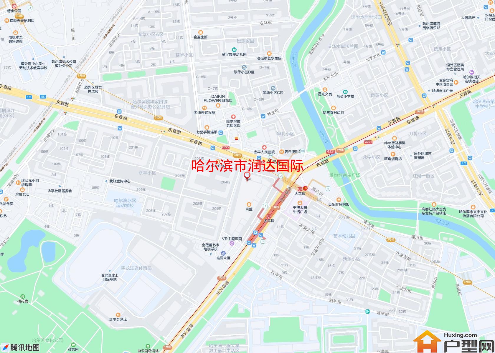 润达国际小区 - 户型网