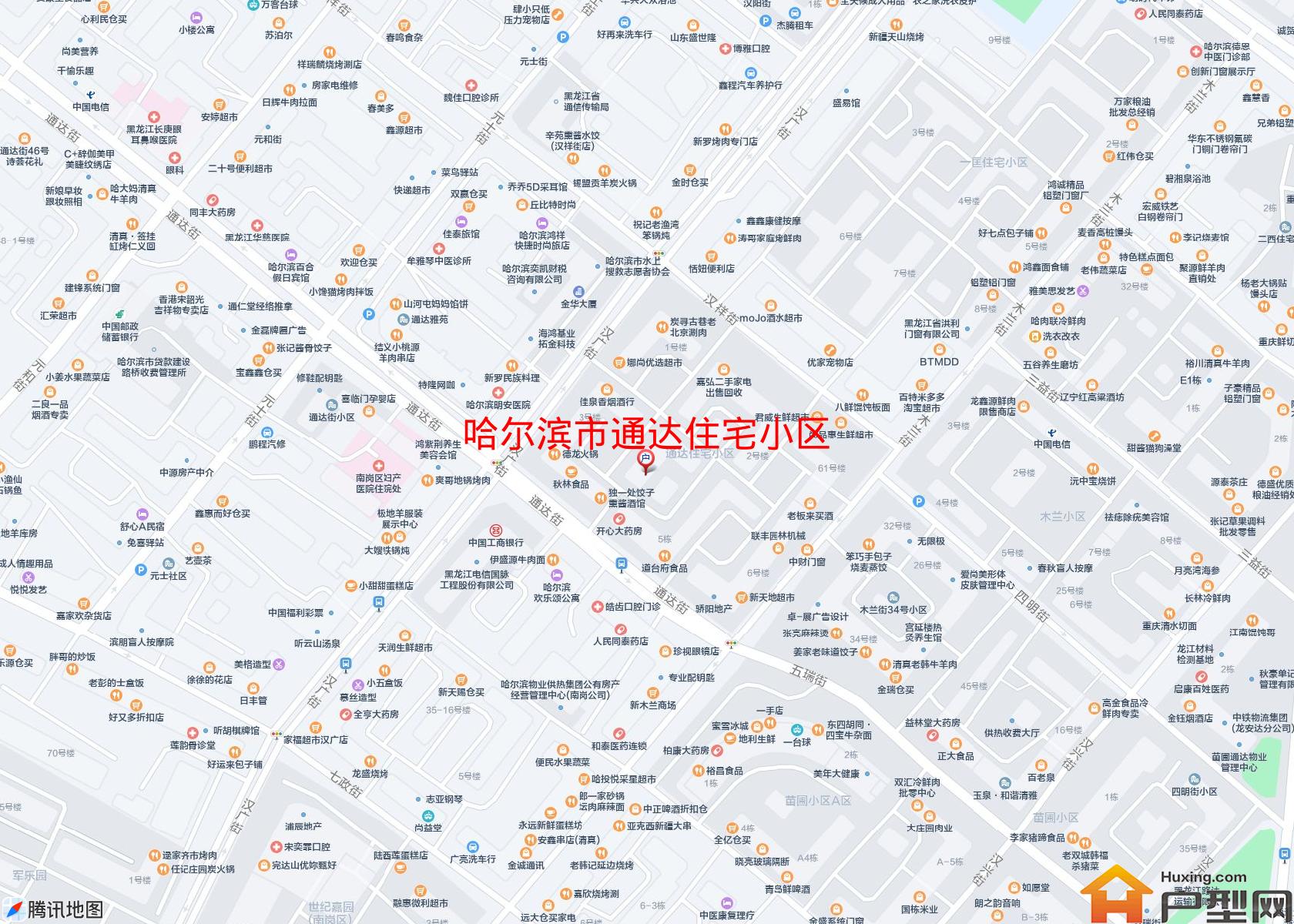通达住宅小区小区 - 户型网