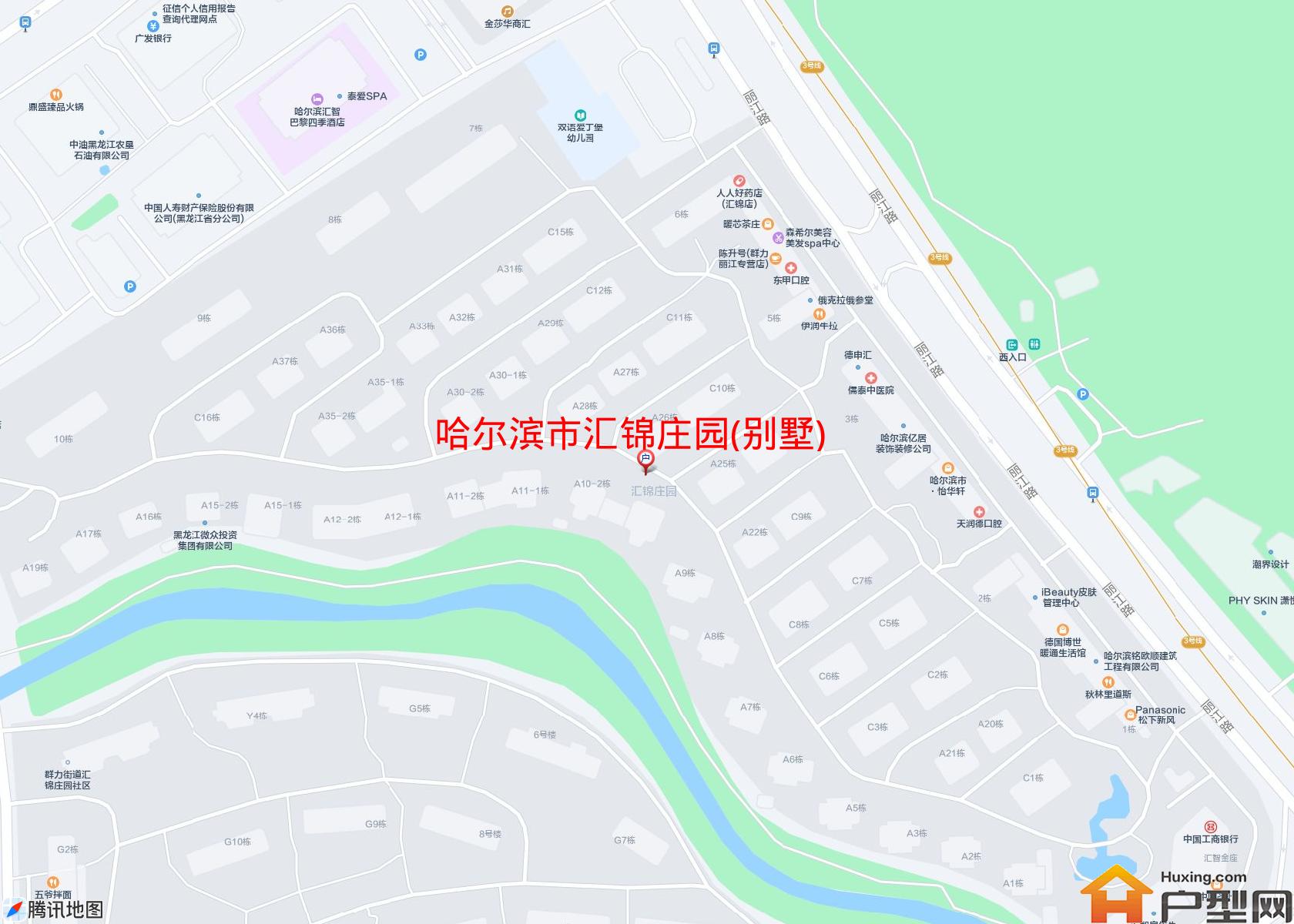汇锦庄园(别墅)小区 - 户型网