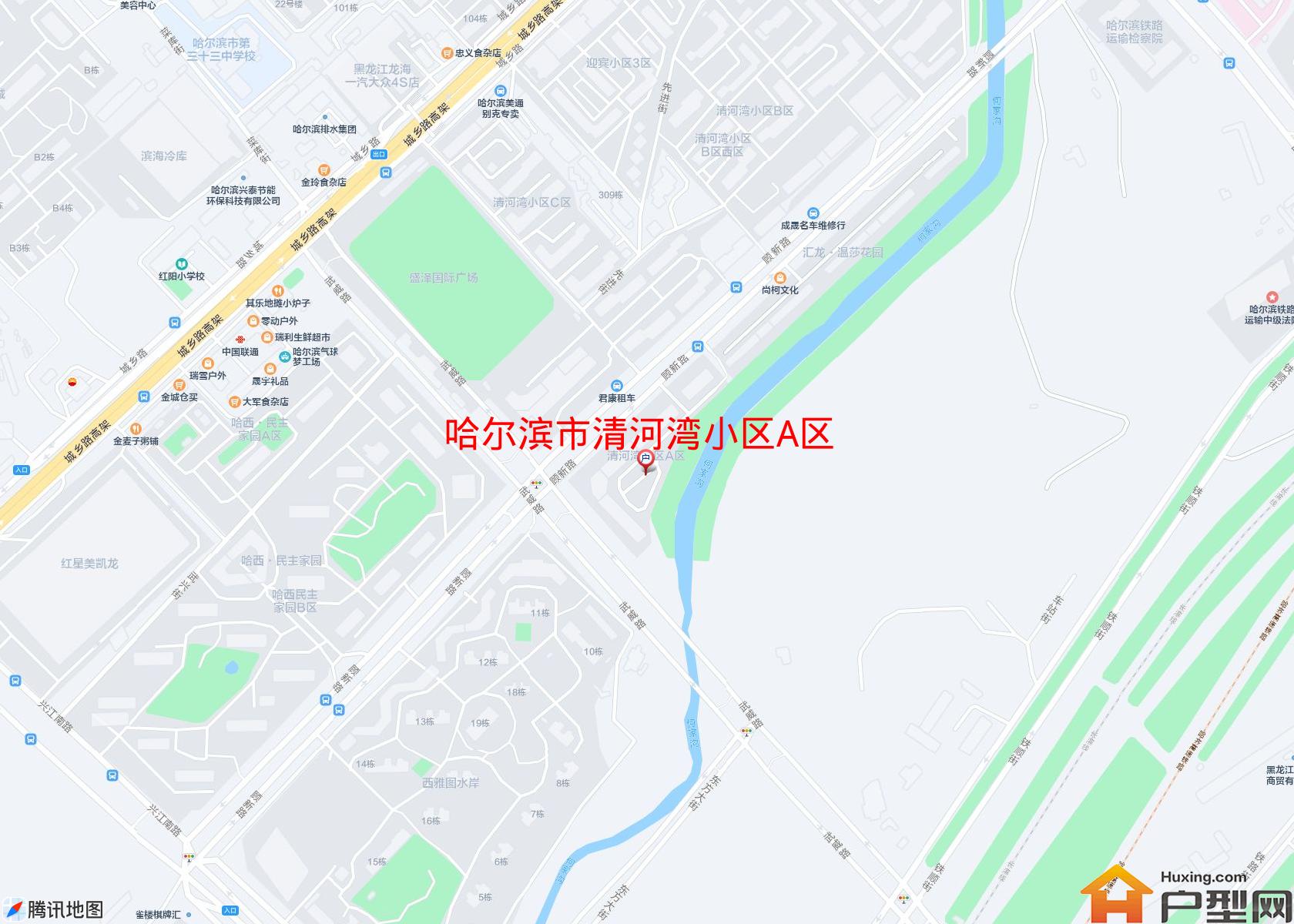 清河湾小区A区小区 - 户型网