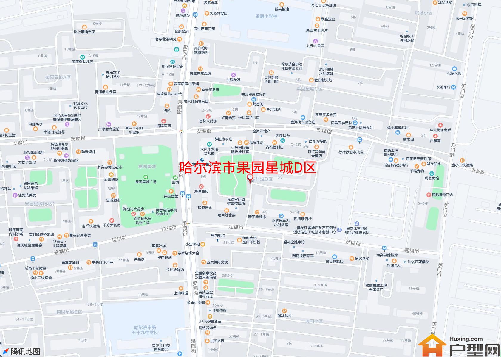 果园星城D区小区 - 户型网