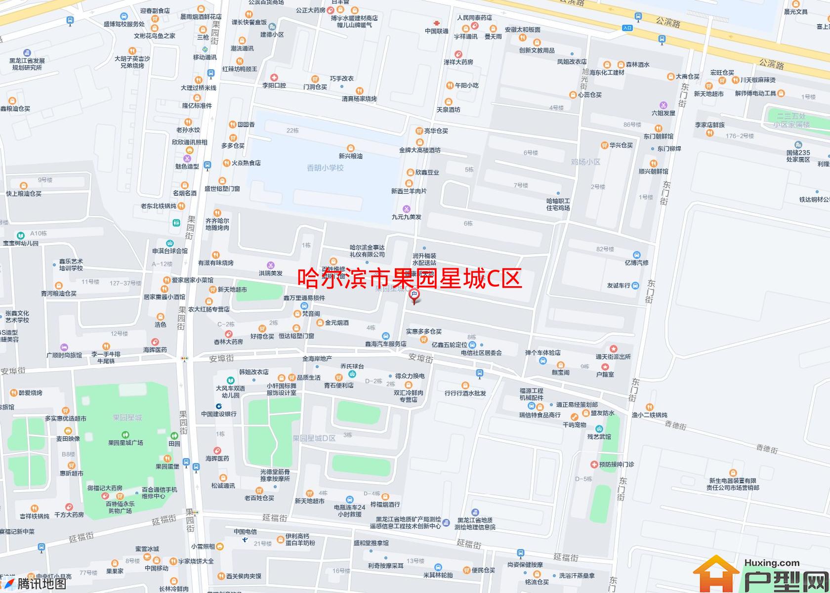 果园星城C区小区 - 户型网