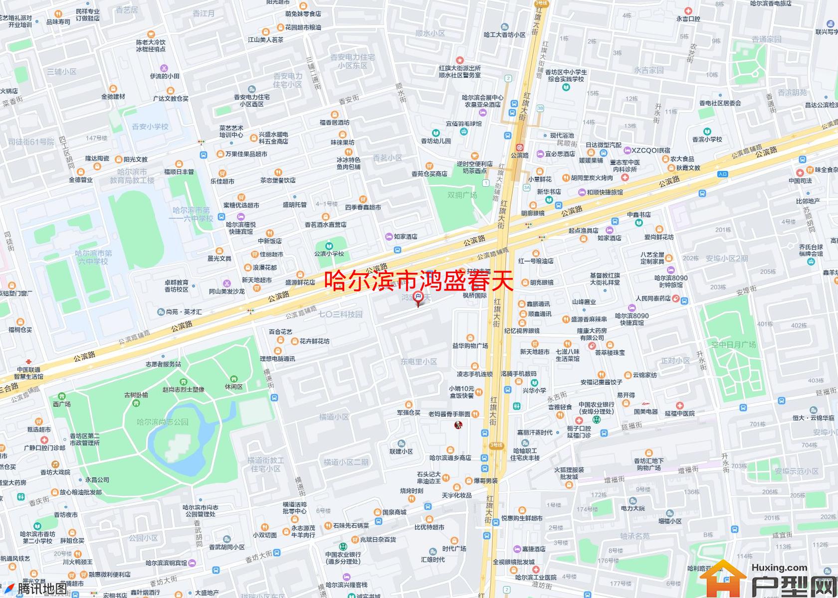 鸿盛春天小区 - 户型网 鸿盛春天小区 - 户型网