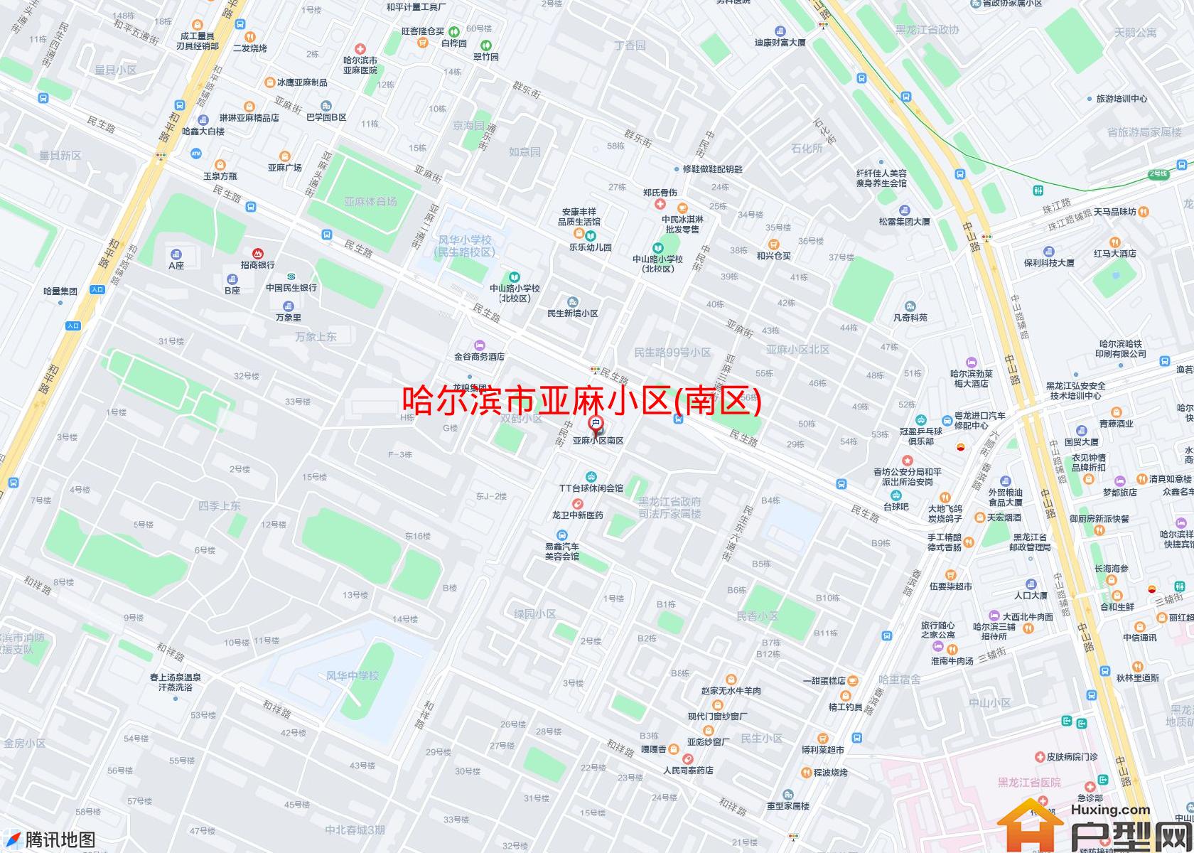 亚麻小区(南区)小区 - 户型网