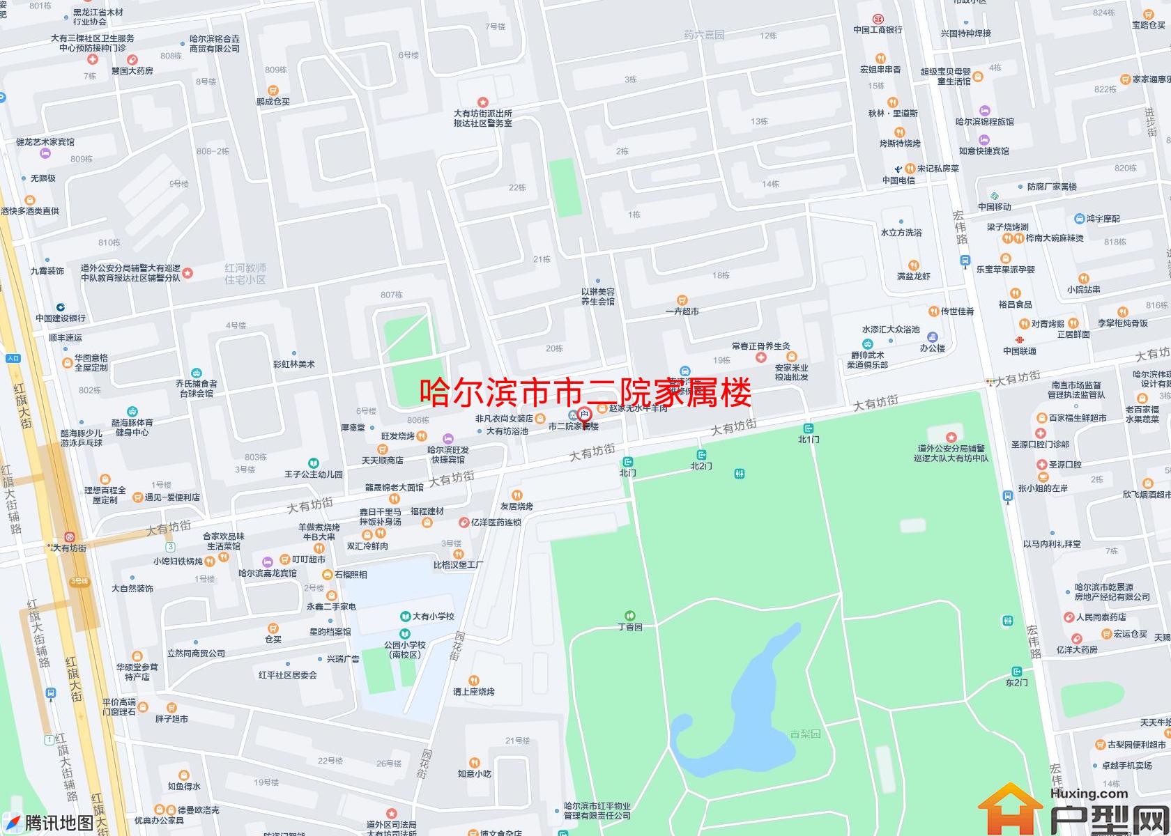 市二院家属楼小区 - 户型网