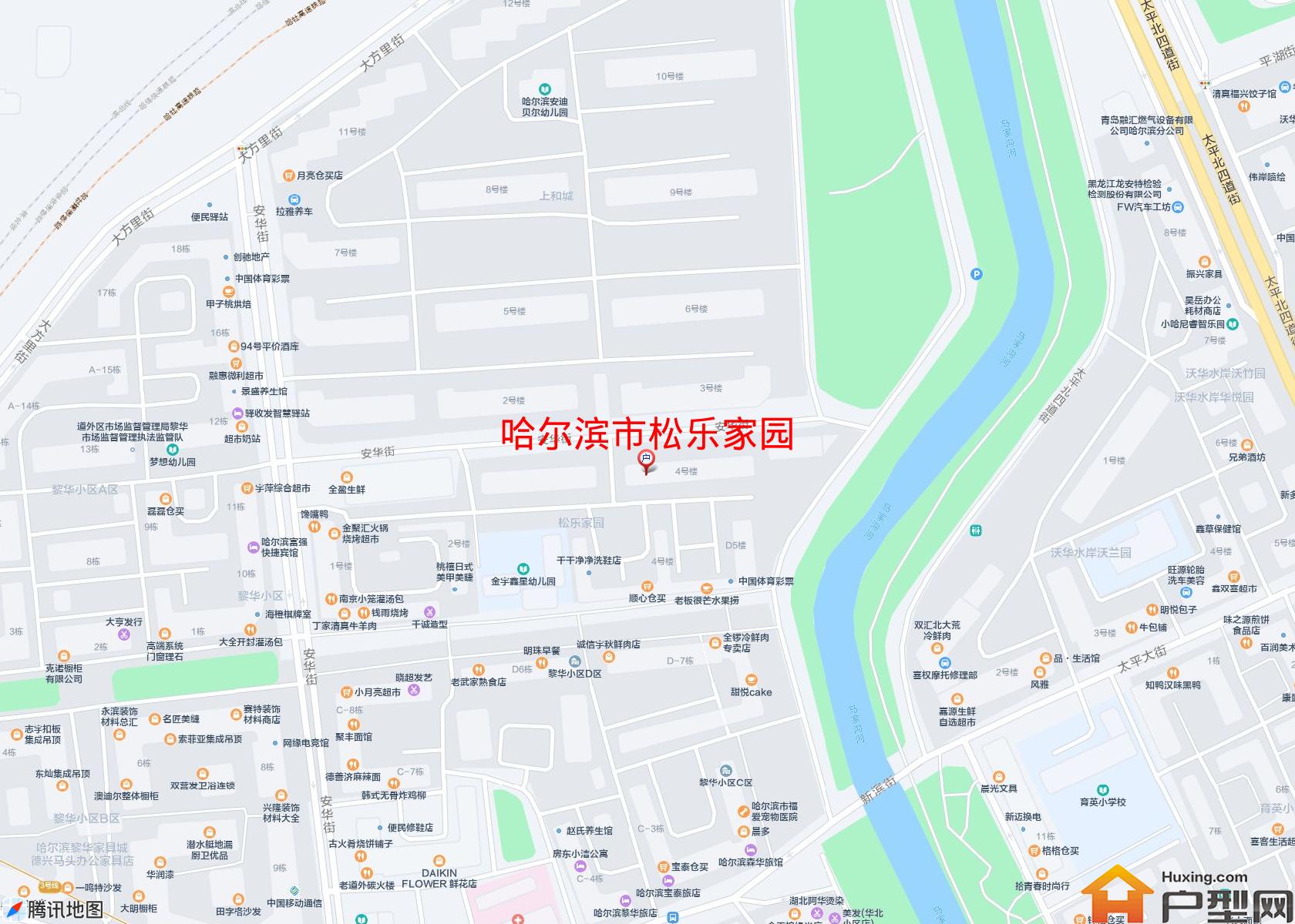 松乐家园小区 - 户型网