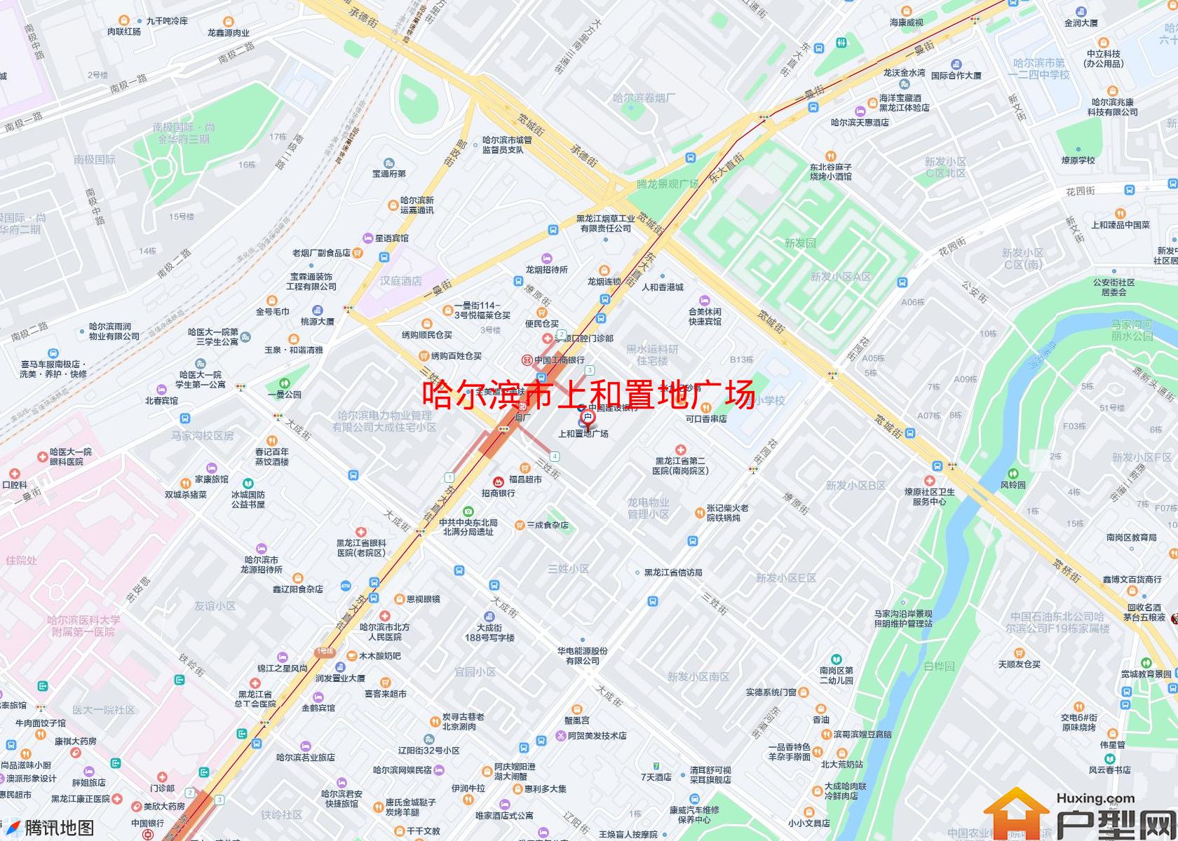 上和置地广场小区 - 户型网