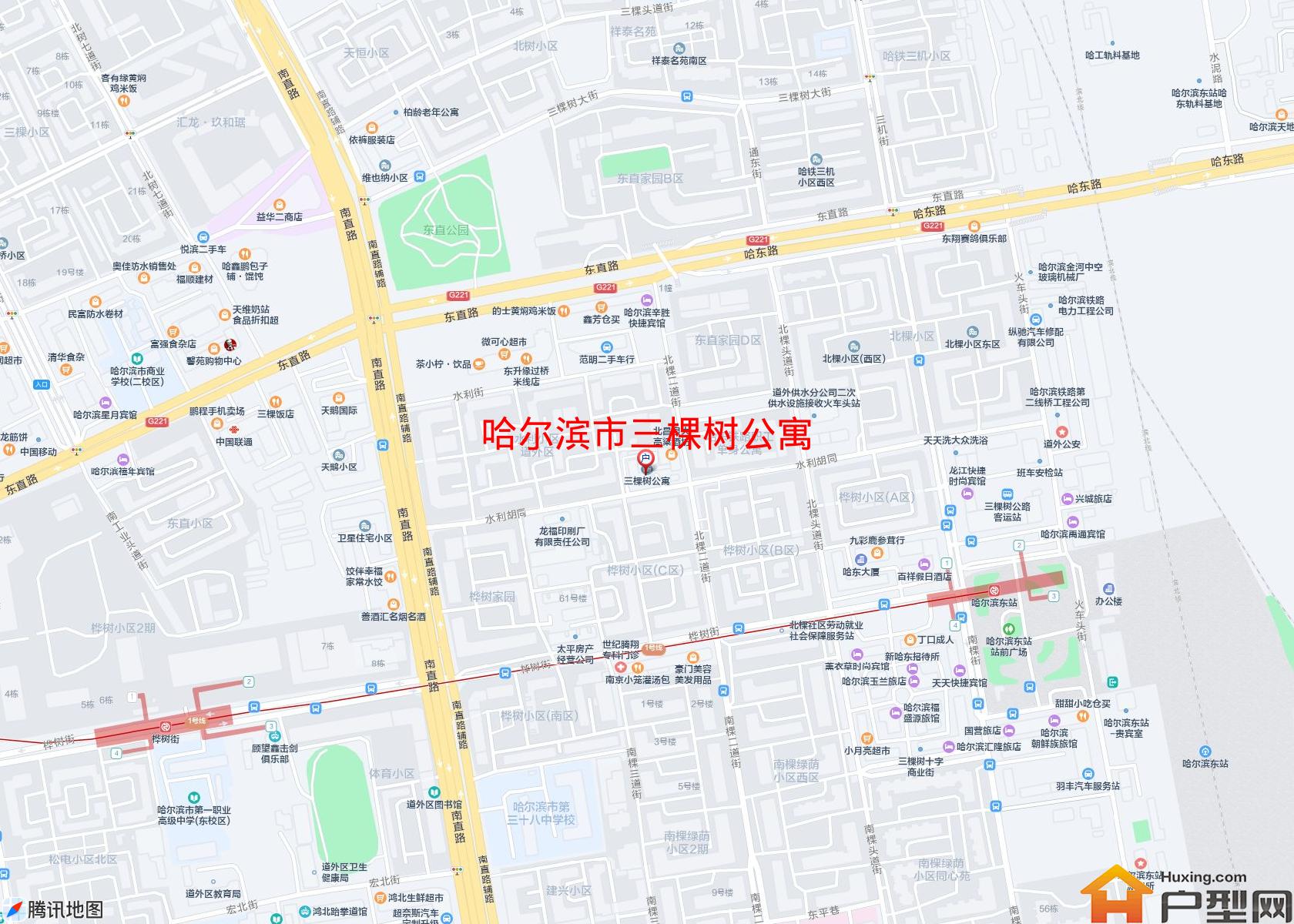 三棵树公寓小区 - 户型网
