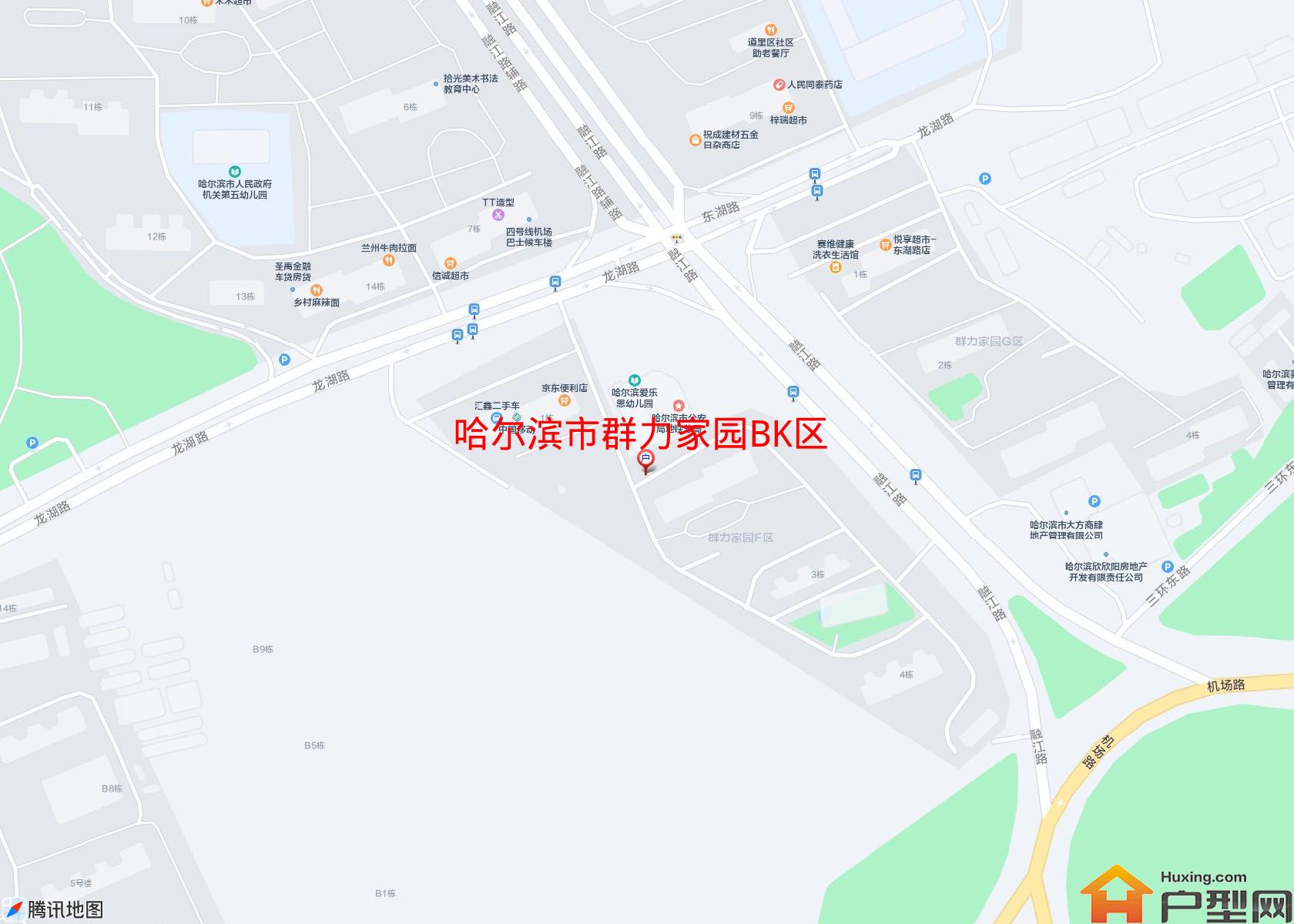 群力家园BK区小区 - 户型网