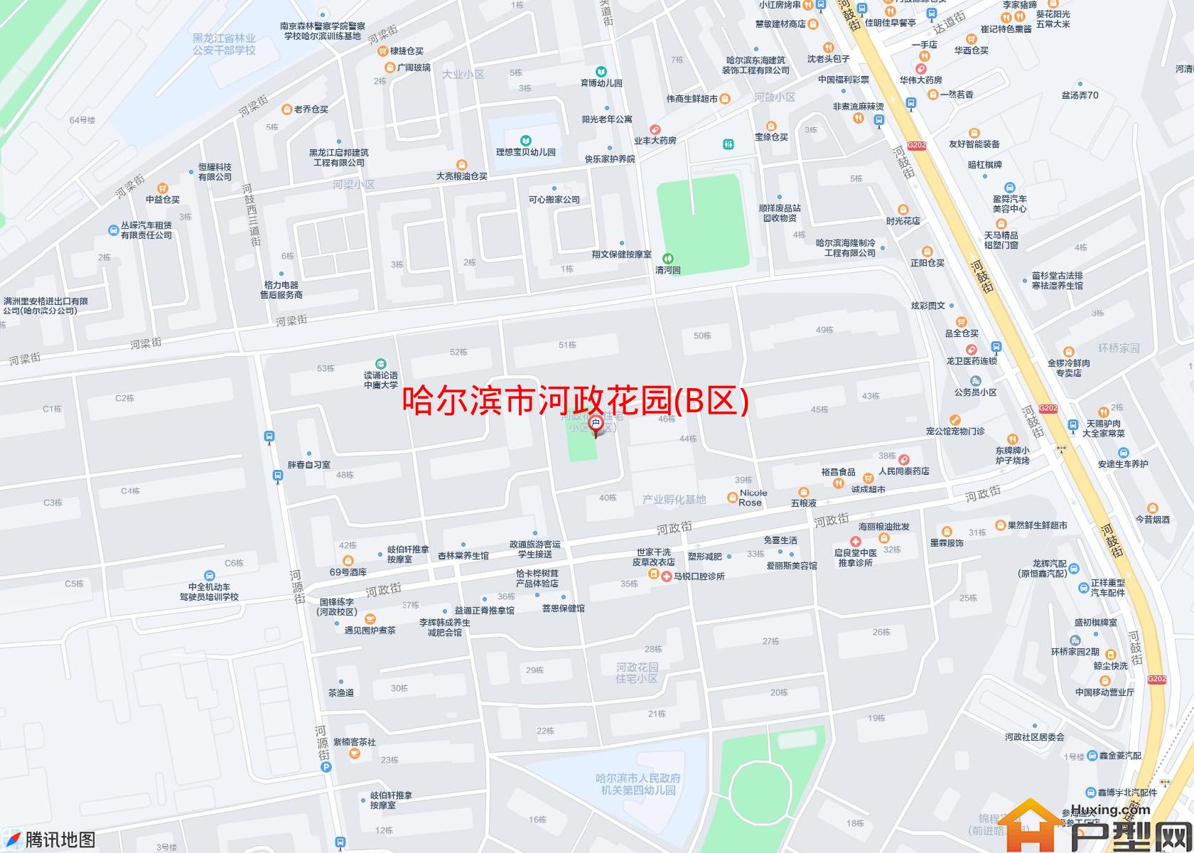 河政花园(B区)小区 - 户型网